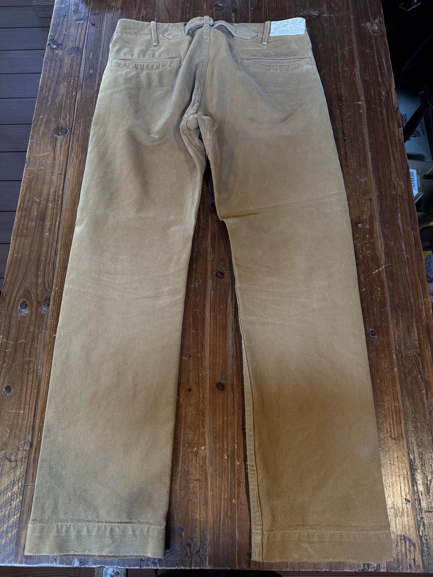 RRL Ralph Lauren RRL Khaki Casual Pants Size 30/30 Size US 30 / EU 46 - 2 Thumbnail