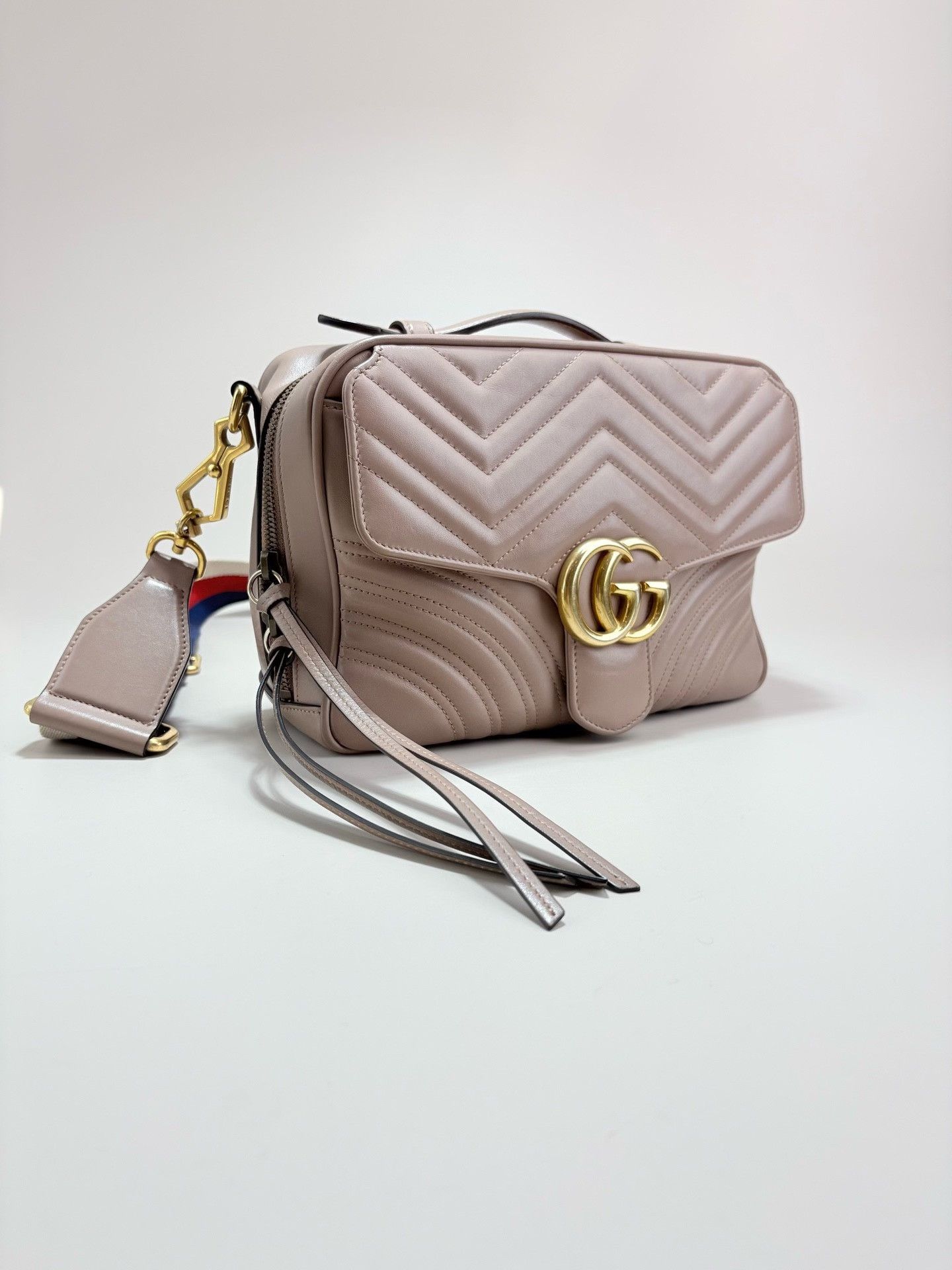 Gucci Gucci Marmont Shoulder Crossbody Bag Size ONE SIZE - 2 Thumbnail