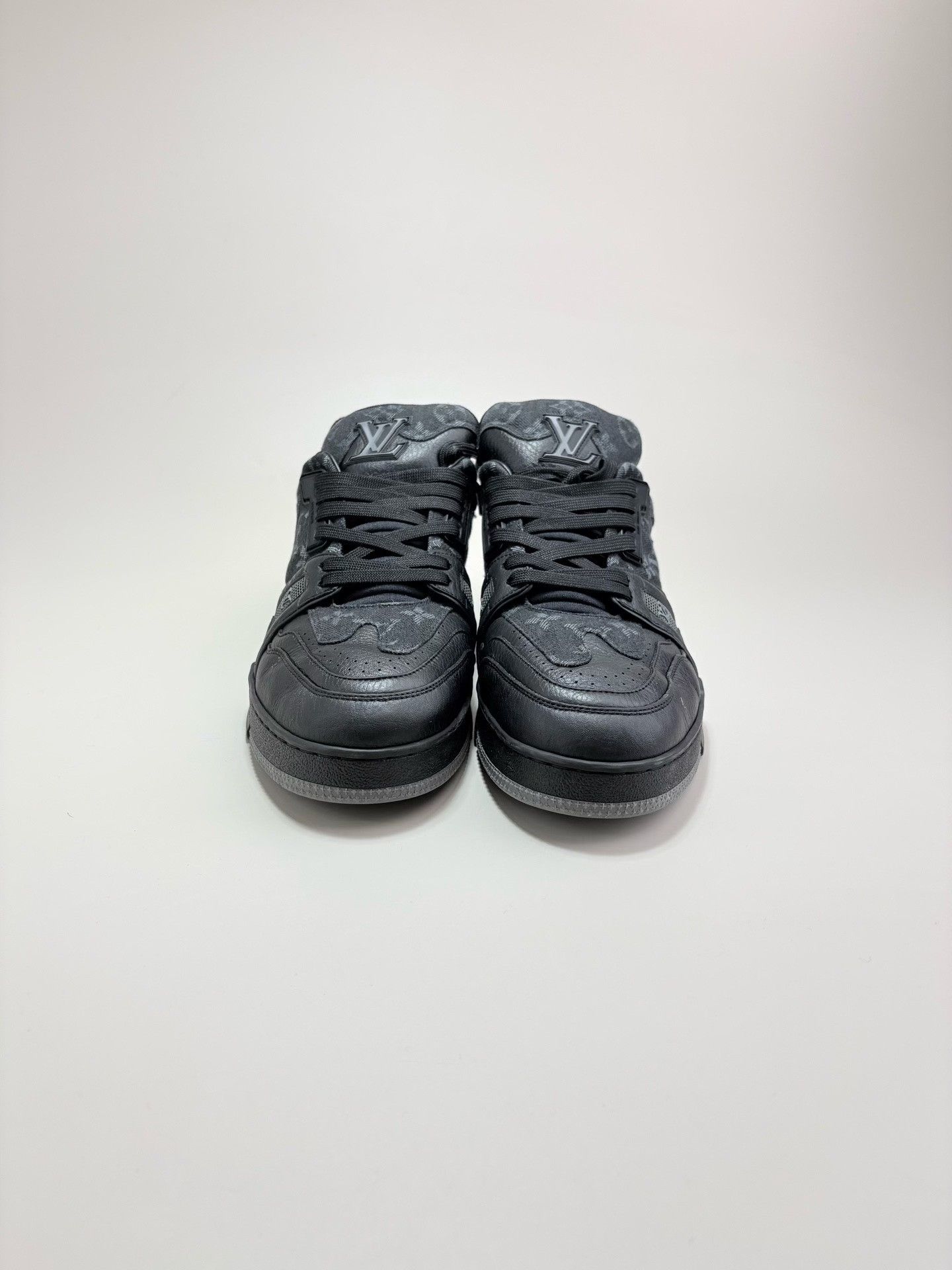 Louis Vuitton Louis Vuitton LV Trainer Nigo Black Denim Size US 10.5 / EU 43-44 - 2 Thumbnail