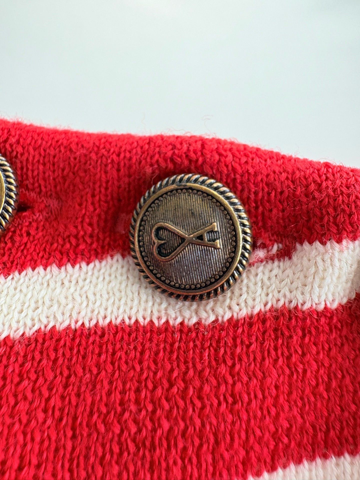 AMI AMI Striped Wool Knit Sweater Size US M / EU 48-50 / 2 - 3 Thumbnail