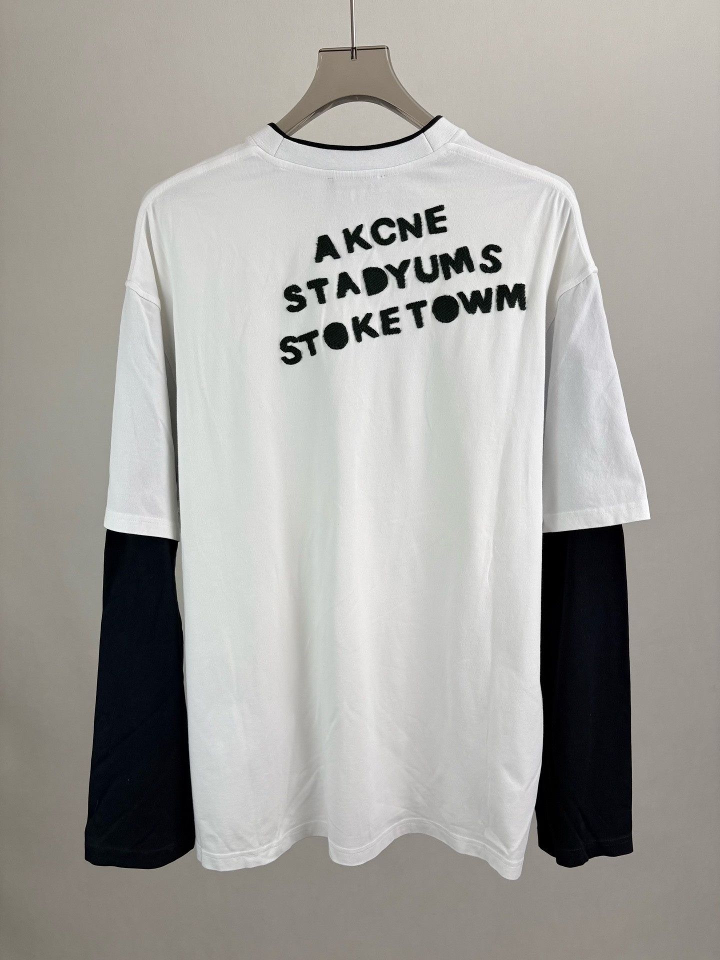 Acne Studios Acne Studios Fake Two-Piece Long-Sleeve Tee Size US S / EU 44-46 / 1 - 2 Thumbnail
