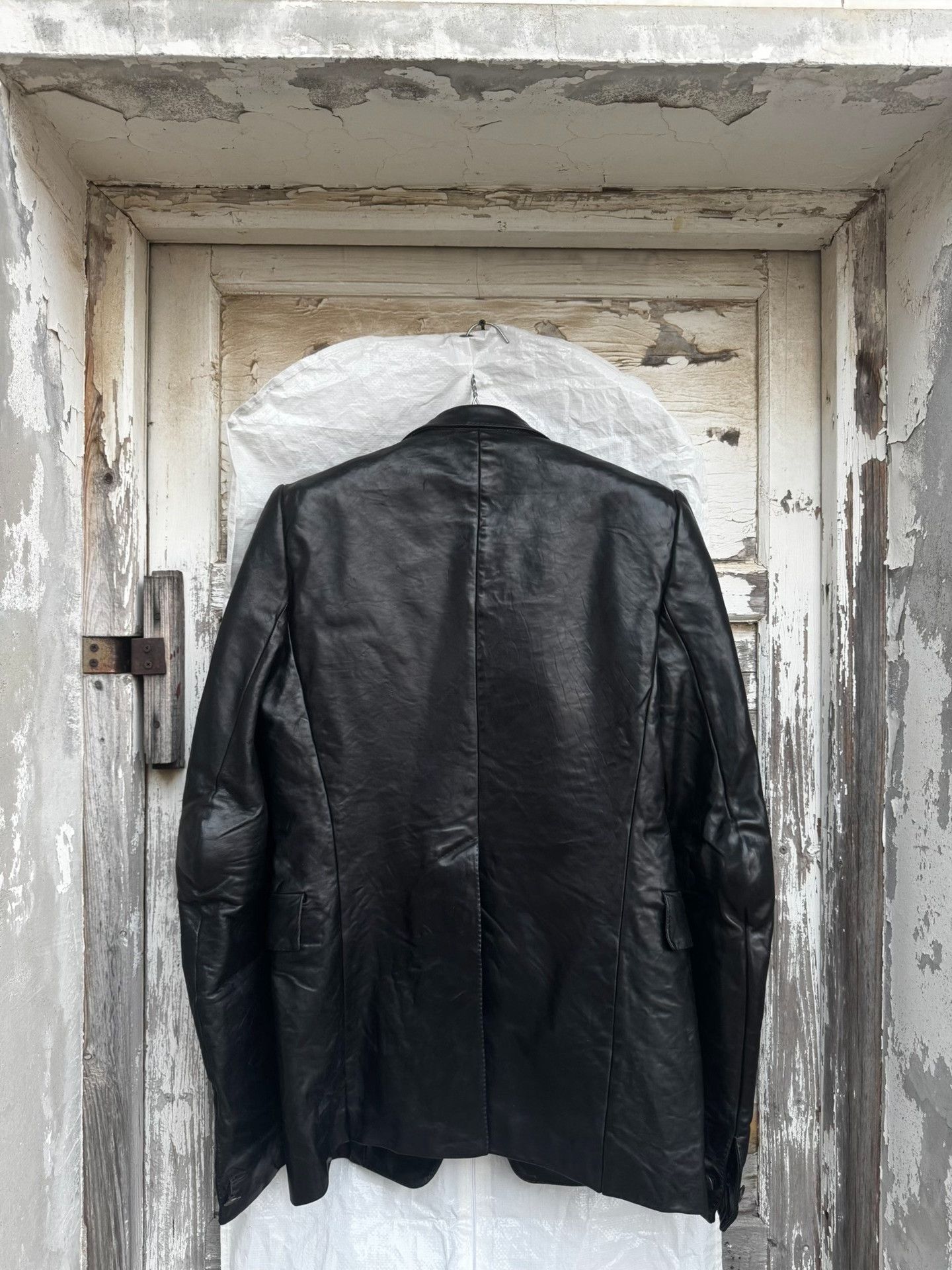Carol Christian Poell Carol Christian Poell Leather Jacket LM/2640P Size US M / EU 48-50 / 2 - 4 Thumbnail