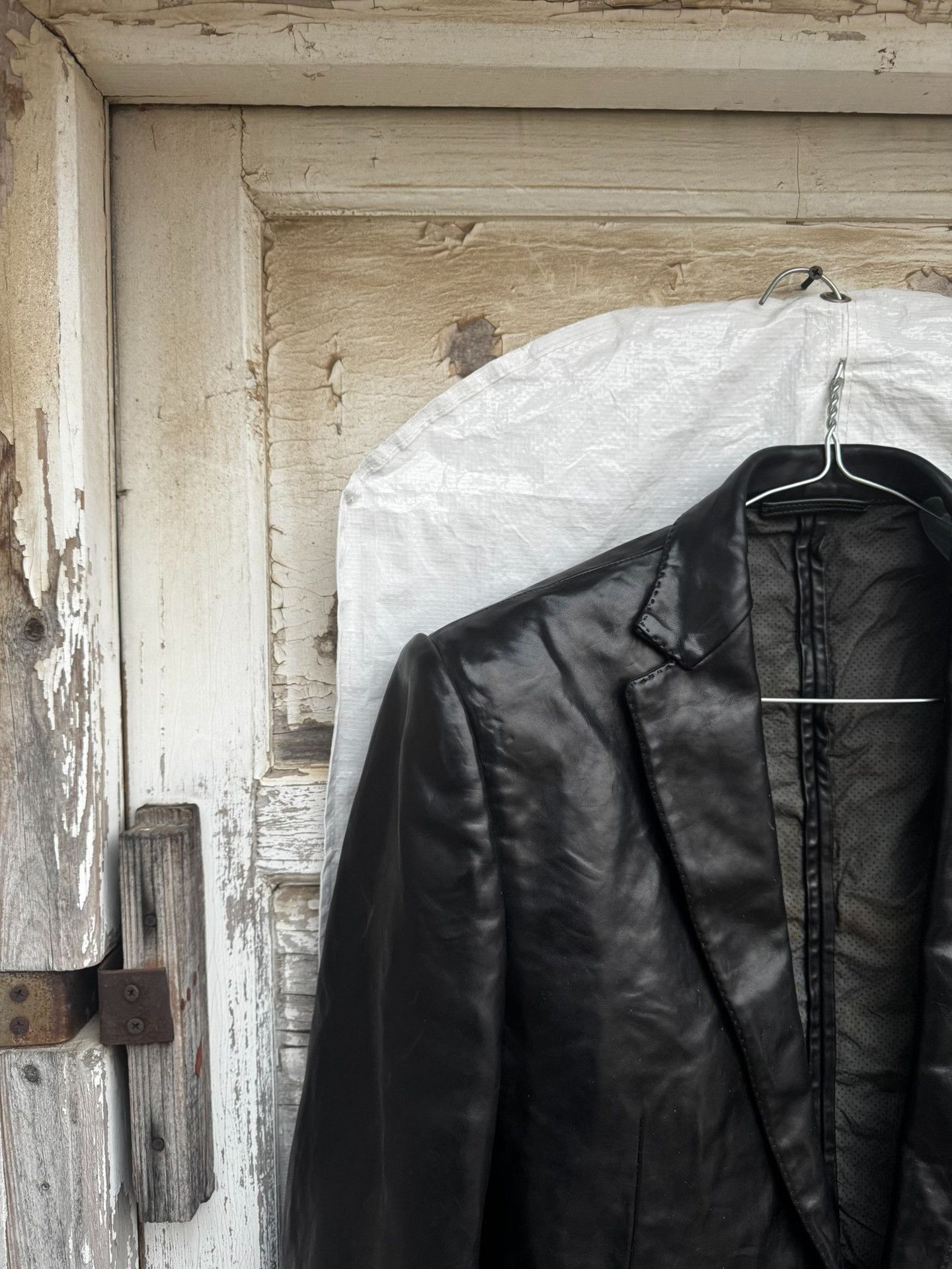 Carol Christian Poell Carol Christian Poell Leather Jacket LM/2640P Size US M / EU 48-50 / 2 - 2 Thumbnail