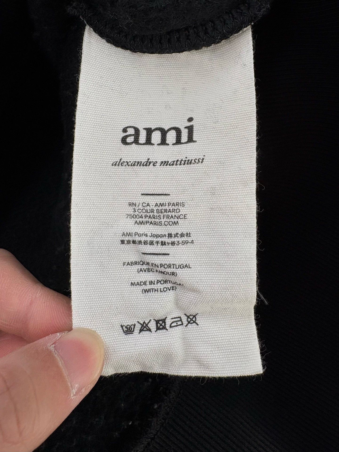 AMI AMI Embroidered Long-Sleeve Sweatshirt Size US M / EU 48-50 / 2 - 6 Thumbnail