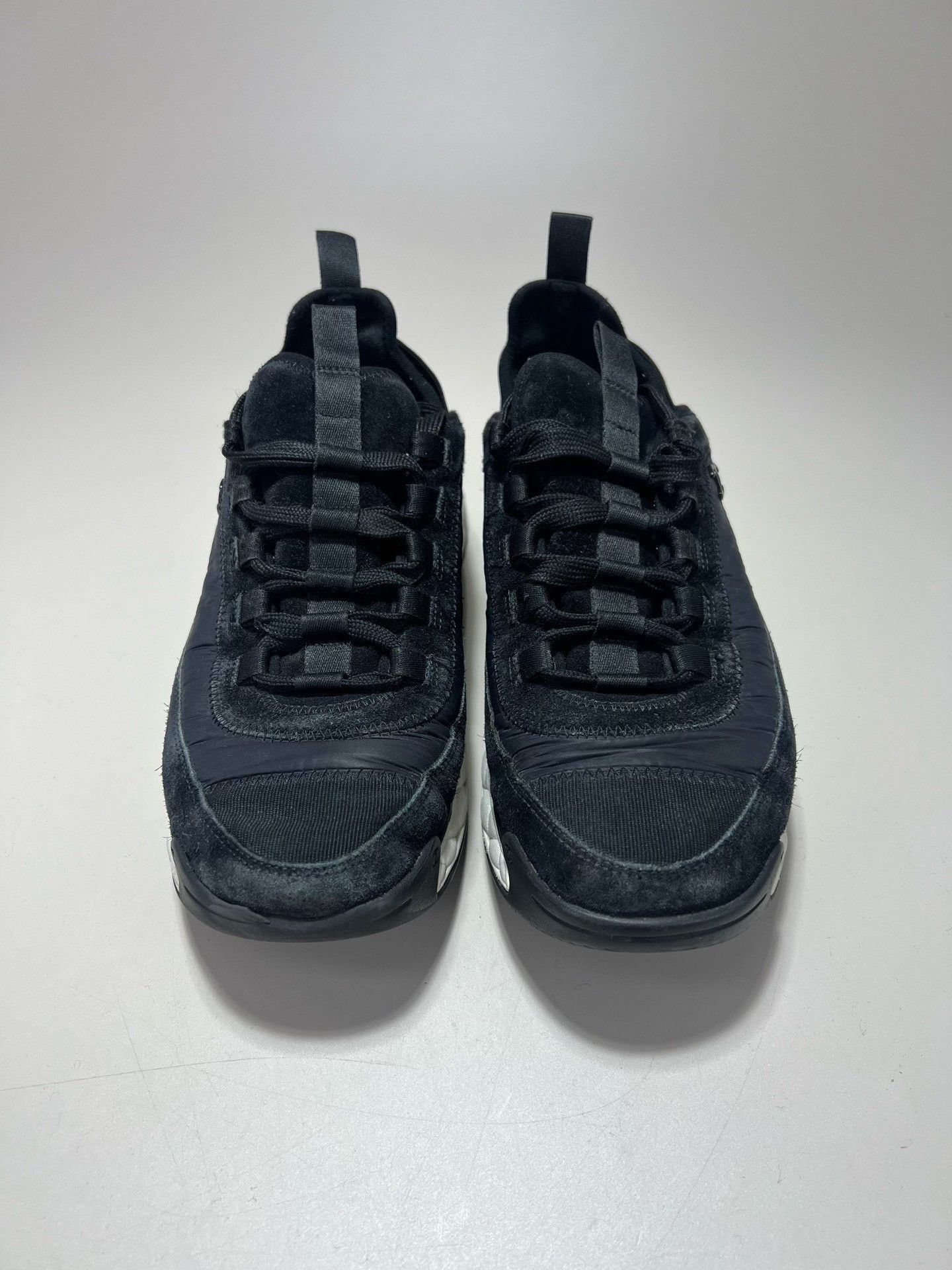 Chanel CHANEL Black Suede Cushioned Sneakers Size US 9 / IT 39 - 2 Thumbnail