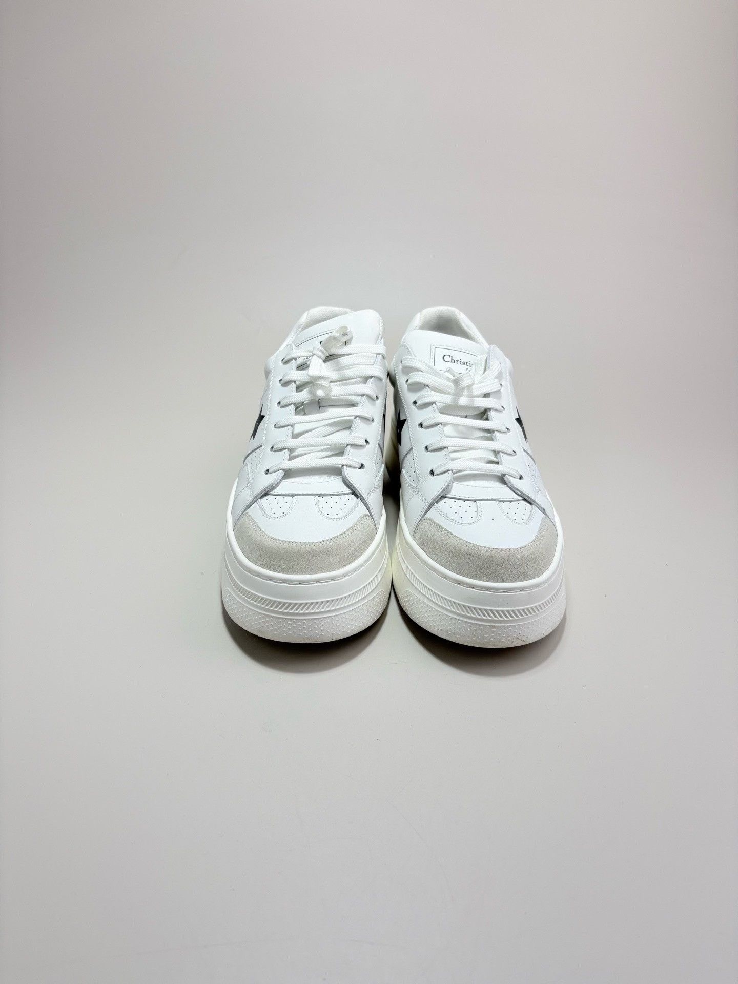 Dior Dior Star Platform White Sneakers Size US 8 / IT 38 - 2 Thumbnail