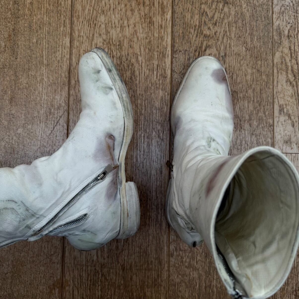 Carol Christian Poell CCP Titanium Back Boots Size US 8 / EU 41 - 2 Thumbnail