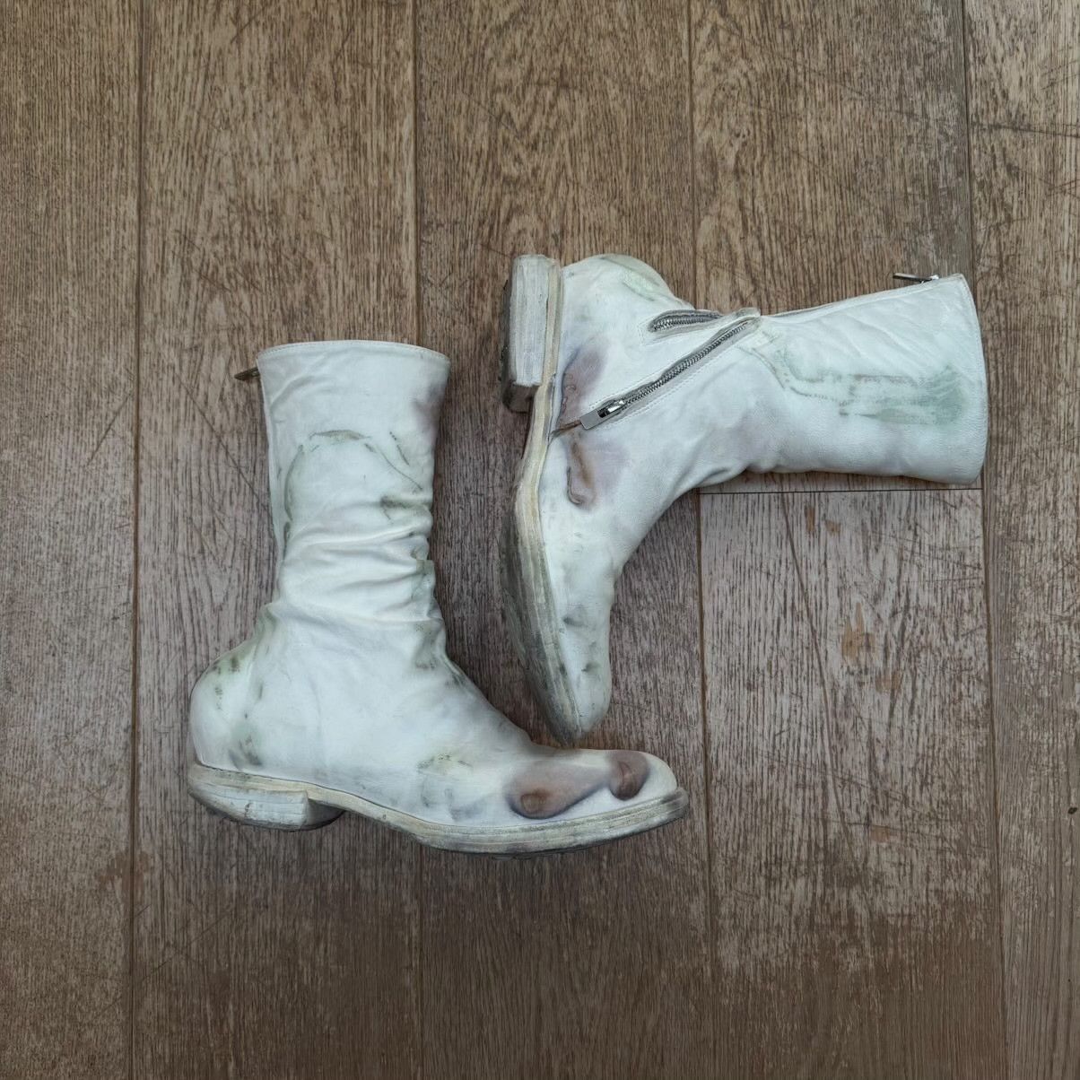 Carol Christian Poell CCP Titanium Back Boots Size US 8 / EU 41 - 4 Thumbnail