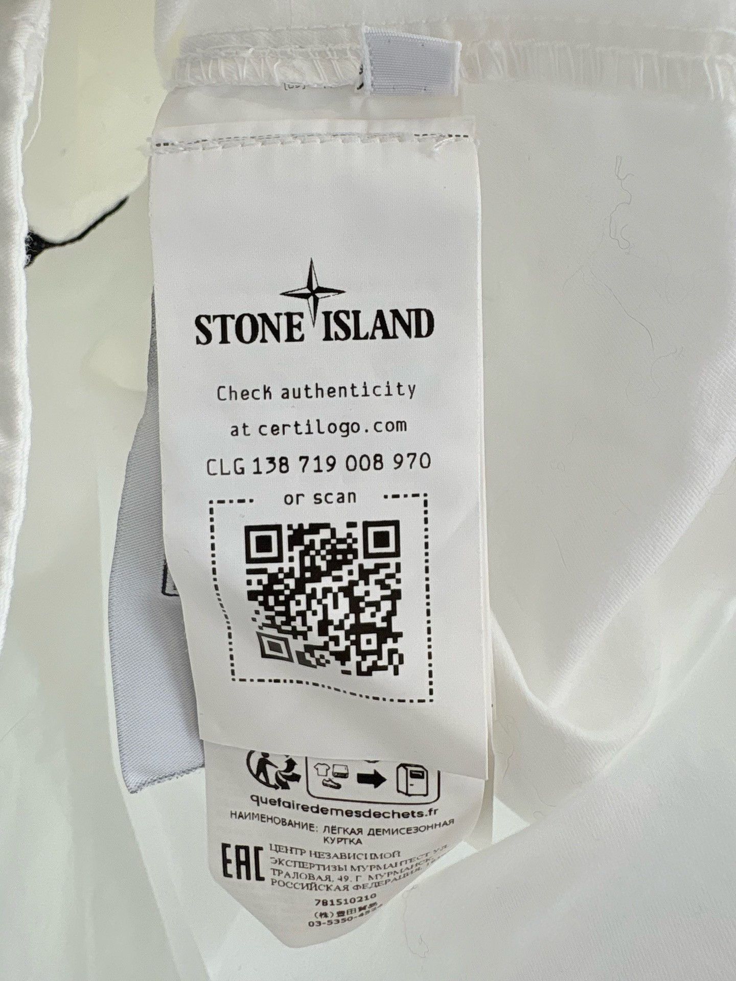 Stone Island Stone Island Sleeve Badge Zipper Jacket Size US L / EU 52-54 / 3 - 5 Thumbnail