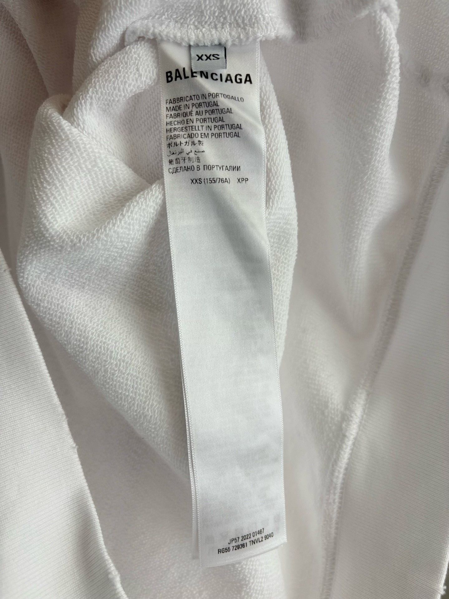 Balenciaga BALENCIAGA Logo Hoodie XXS Size XXS / US 00 / IT 34 - 5 Thumbnail