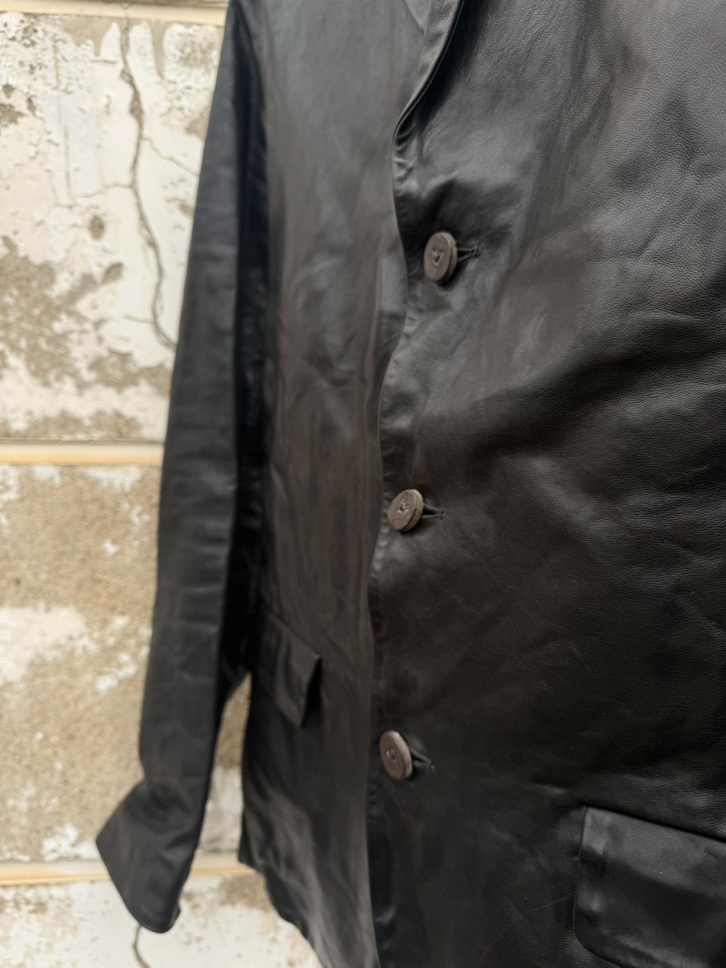 Layer-0 LAYER-0 Guidi Horse Leather Suit Jacket Size US M / EU 48-50 / 2 - 3 Thumbnail