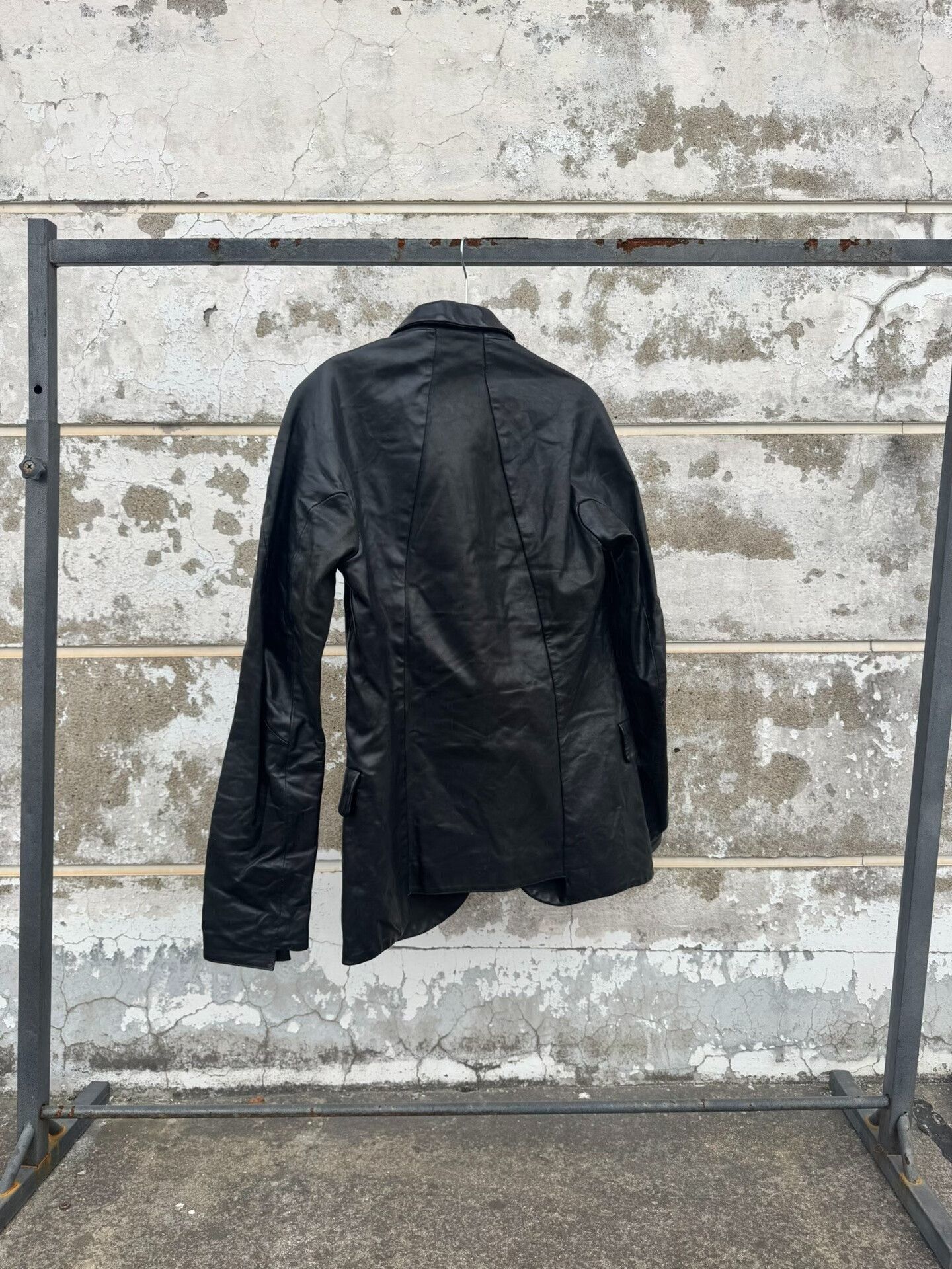Layer-0 LAYER-0 Guidi Horse Leather Suit Jacket Size US M / EU 48-50 / 2 - 2 Thumbnail