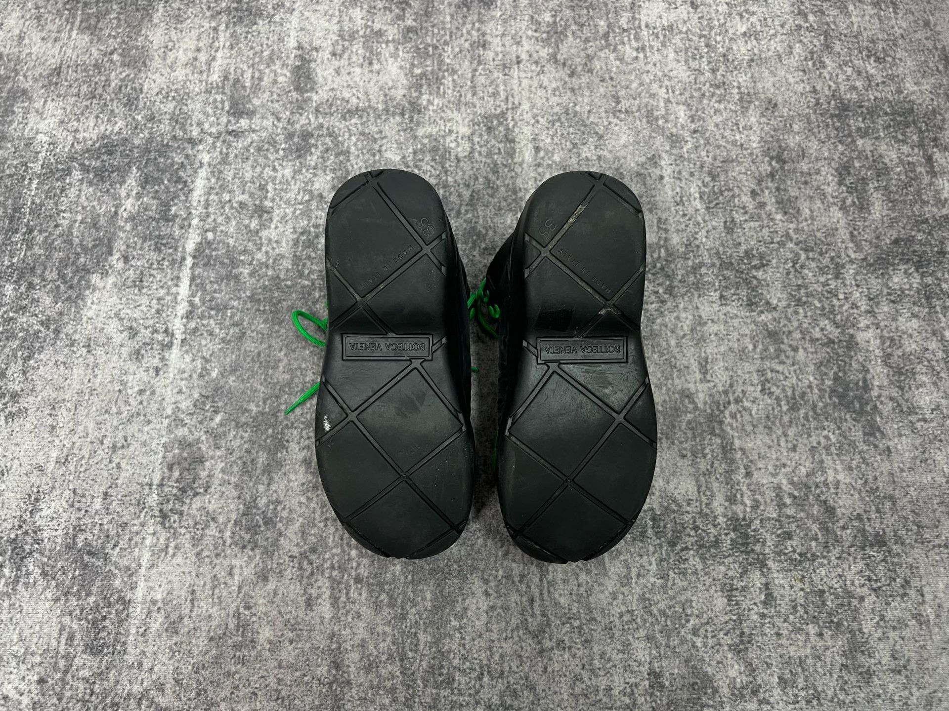 Bottega Veneta Bottega Veneta Black Green Hiking Boots Size US 4 / IT 34 - 7 Thumbnail