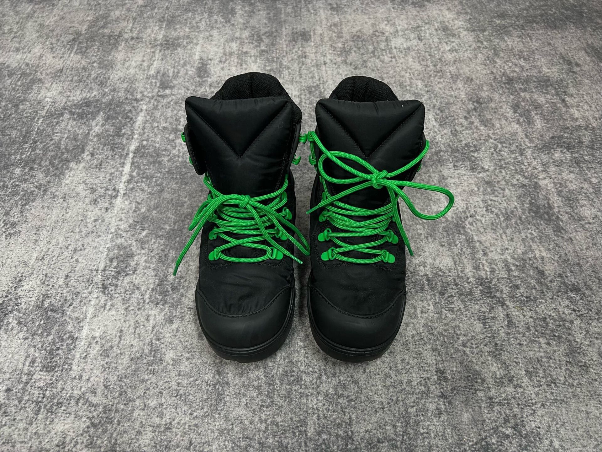 Bottega Veneta Bottega Veneta Black Green Hiking Boots Size US 4 / IT 34 - 2 Thumbnail