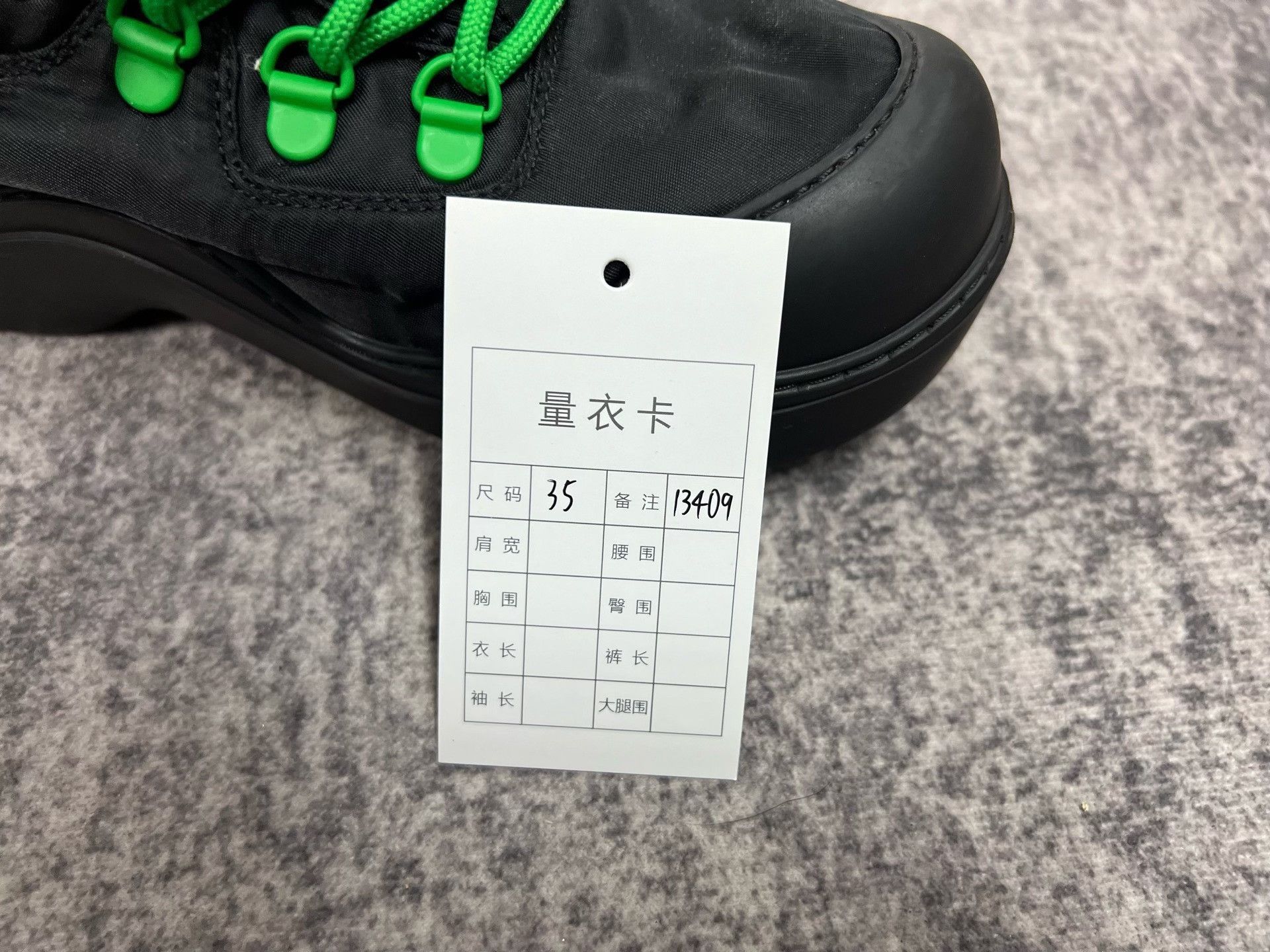 Bottega Veneta Bottega Veneta Black Green Hiking Boots Size US 4 / IT 34 - 8 Thumbnail