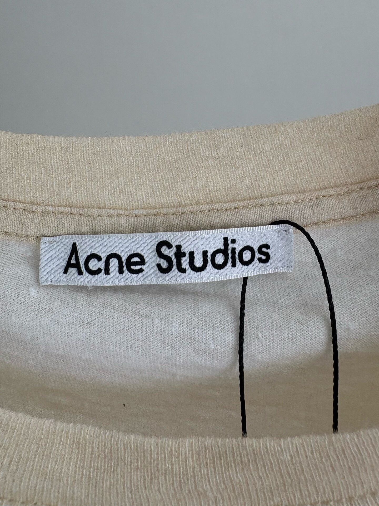 Acne Studios ACNE STUDIOS Distressed Letter Short Sleeve Size US M / EU 48-50 / 2 - 4 Thumbnail