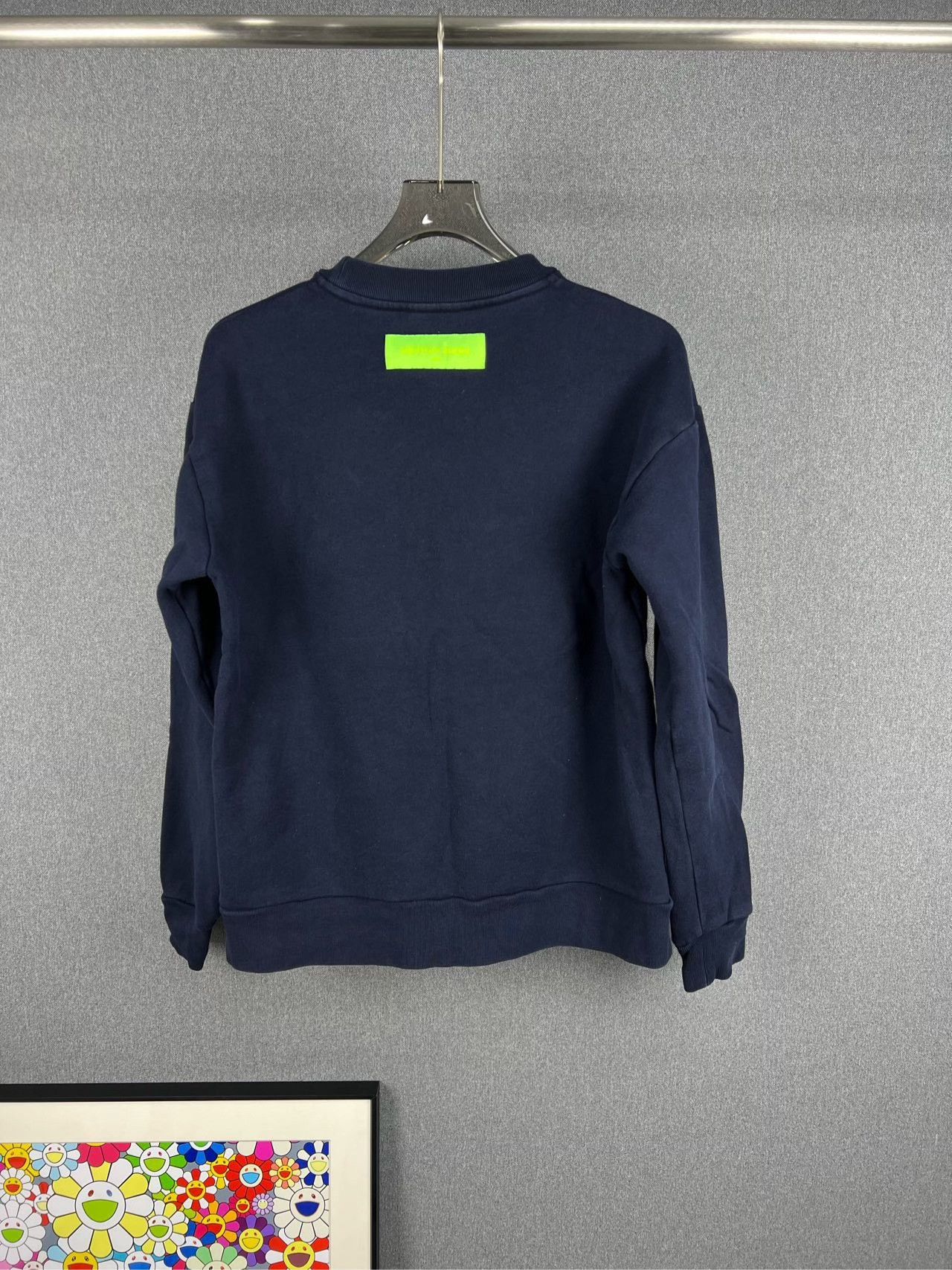 Louis Vuitton Louis Vuitton LV Flocked Logo Sweatshirt Size US M / EU 48-50 / 2 - 2 Thumbnail
