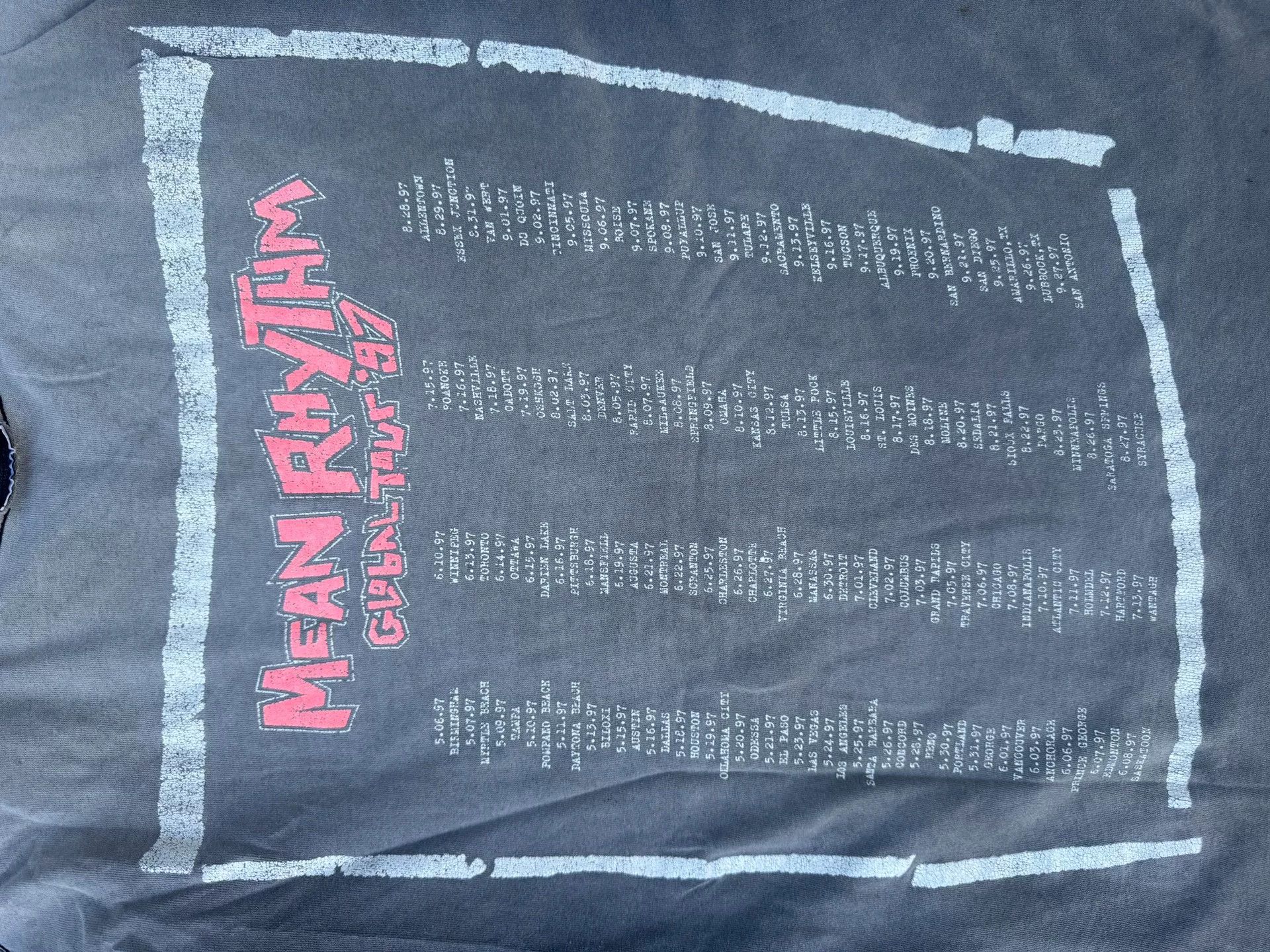 Vintage Vintage Mean Rhythm Band Tee Size US M / EU 48-50 / 2 - 3 Thumbnail