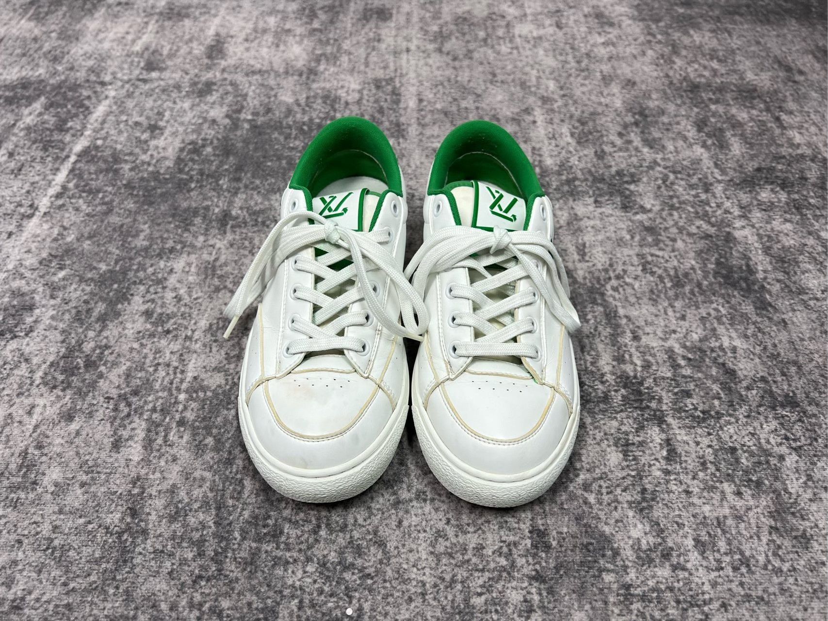 Louis Vuitton Louis Vuitton Monogram Logo Sneakers Size US 5.5 / IT 35.5 - 2 Thumbnail