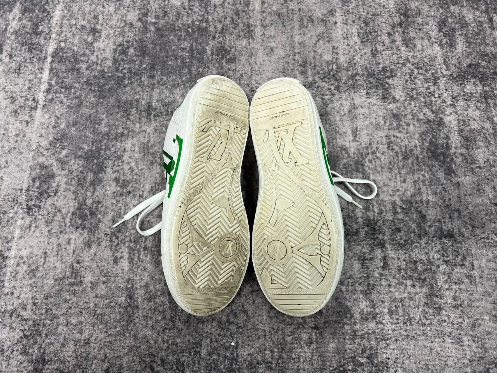 Louis Vuitton Louis Vuitton Monogram Logo Sneakers Size US 5.5 / IT 35.5 - 6 Thumbnail