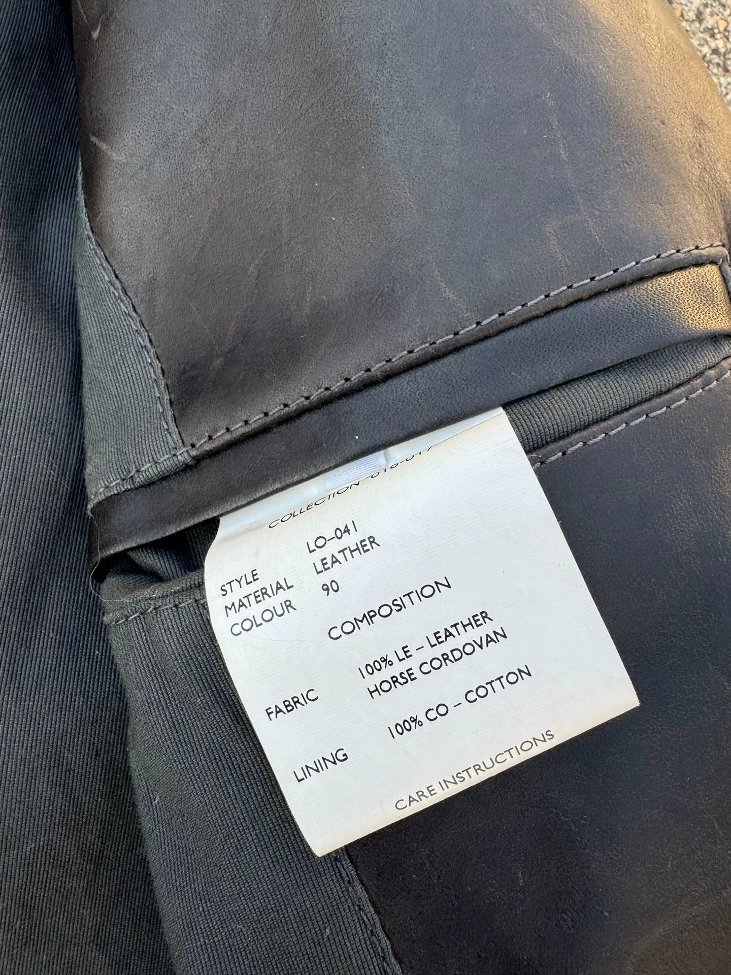 Carol Christian Poell Carol Christian Poell Crash Seam Leather Jacket Size US S / EU 44-46 / 1 - 4 Thumbnail