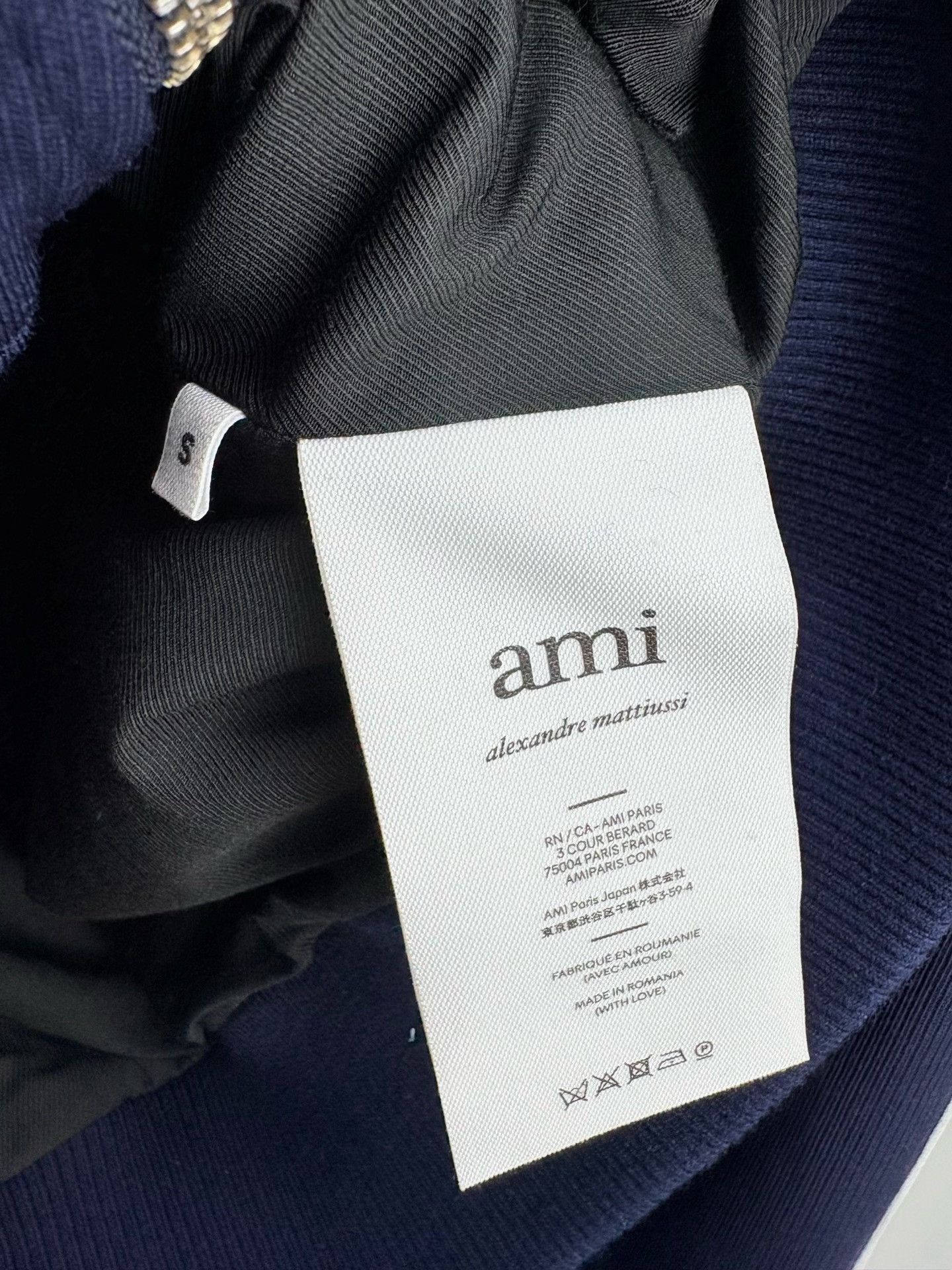 AMI AMI Side Stripe Zipper Jacket Size US S / EU 44-46 / 1 - 5 Thumbnail