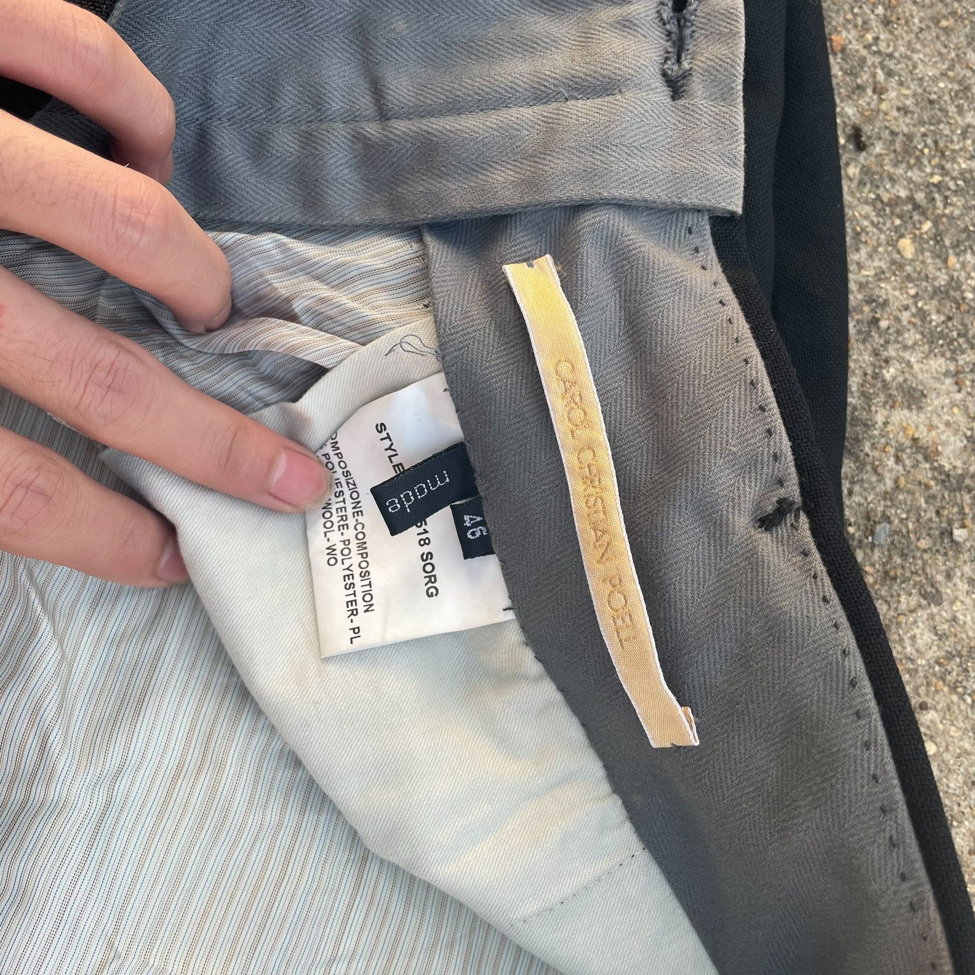 Carol Christian Poell Carol Christian Poell CCP Tornado OG Trousers Size US 30 / EU 46 - 6 Thumbnail