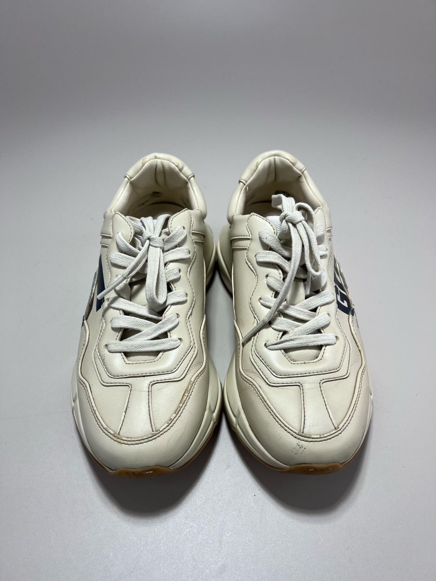 Gucci GUCCI 25th Anniversary Logo Sneakers Size US 4.5 / IT 34.5 - 2 Thumbnail