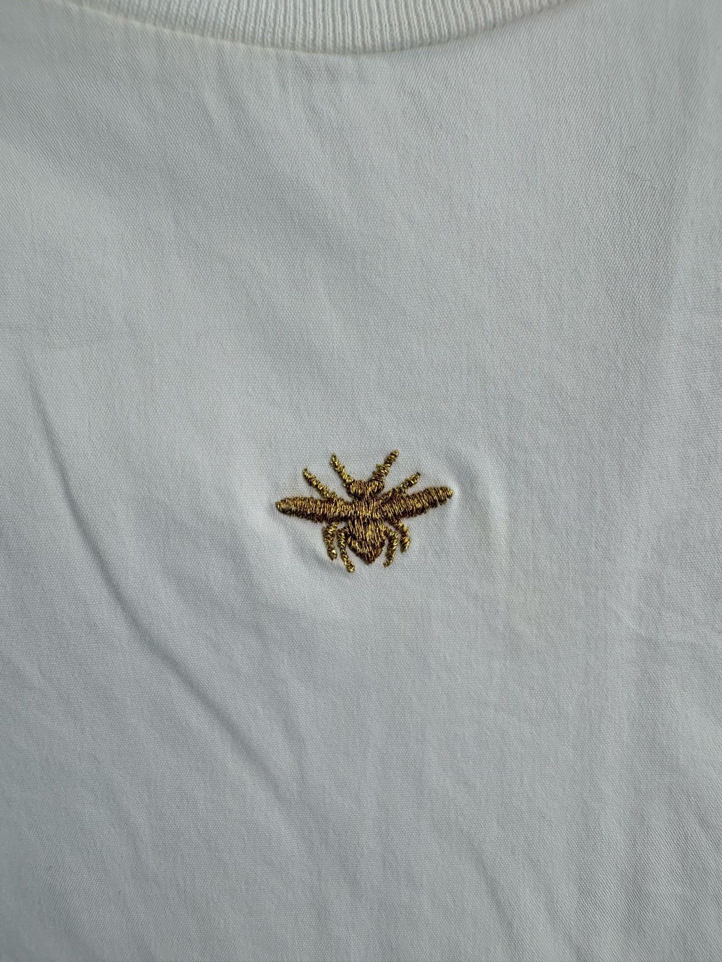 Dior DIOR Bee Embroidery Short Sleeve Size US M / EU 48-50 / 2 - 3 Thumbnail