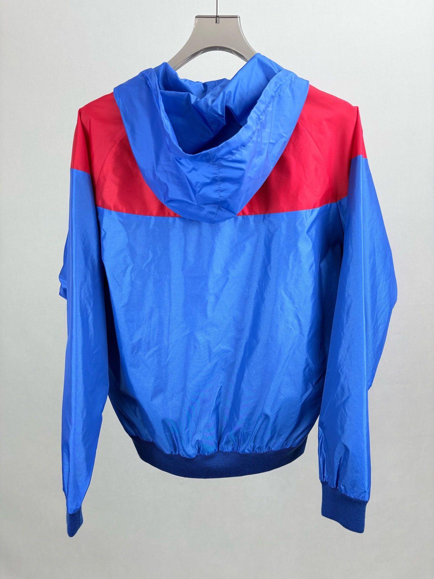 Celine Celine Red Blue Logo Nylon Jacket Size US S / EU 44-46 / 1 - 2 Thumbnail