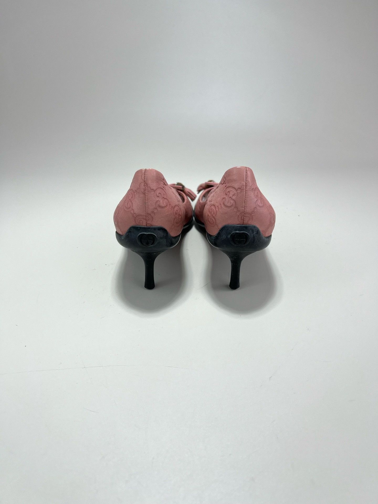 Gucci Gucci Pink Monogram Logo High Heels Size US 6 / IT 36 - 3 Thumbnail