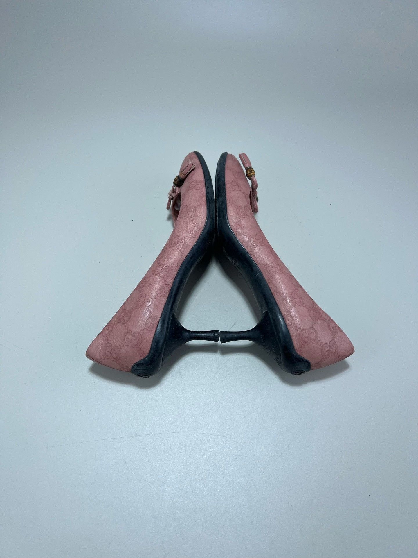Gucci Gucci Pink Monogram Logo High Heels Size US 6 / IT 36 - 5 Thumbnail