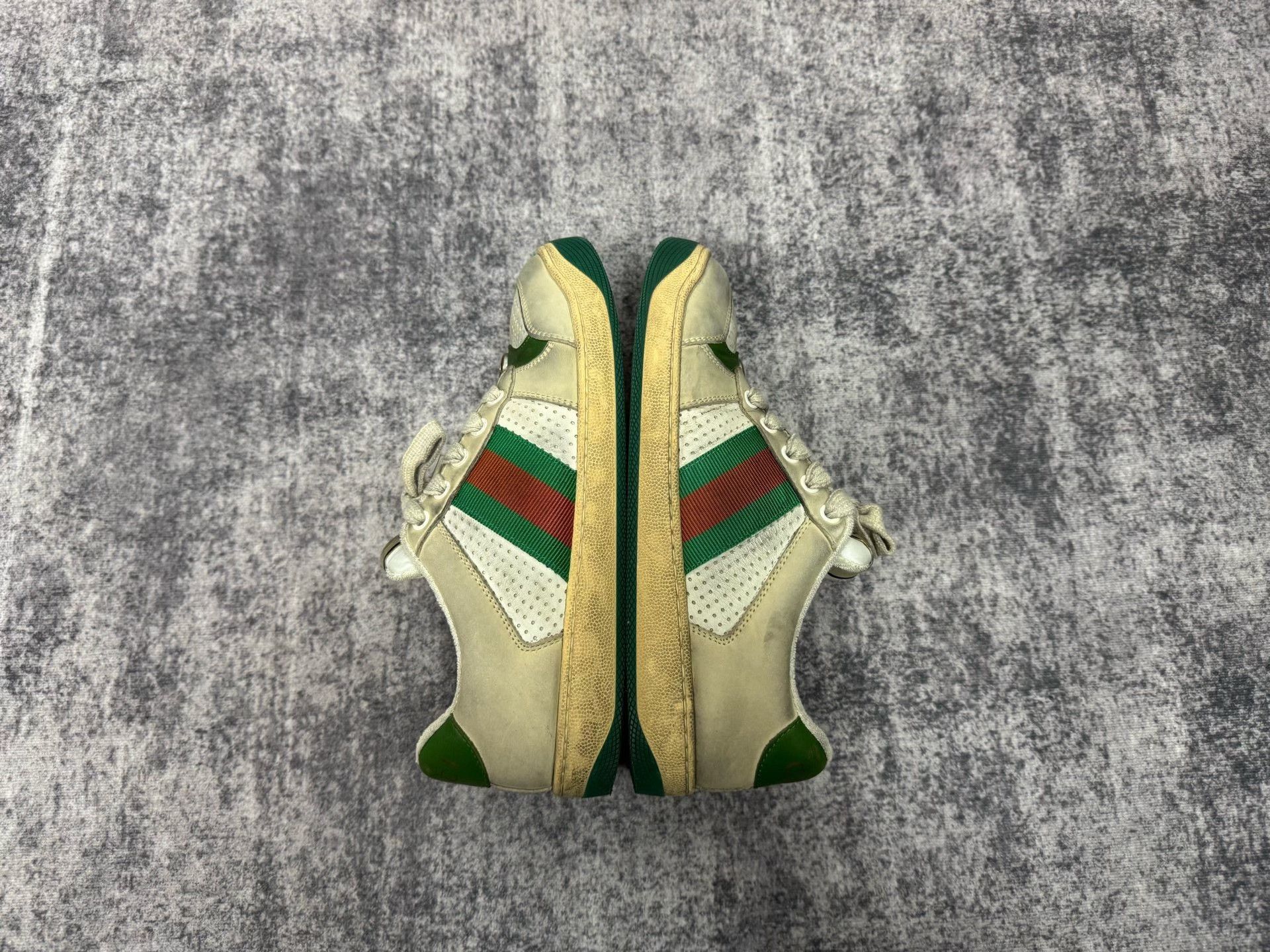 Gucci Gucci Red Green Dirty Shoes Size US 5.5 / IT 35.5 - 5 Thumbnail