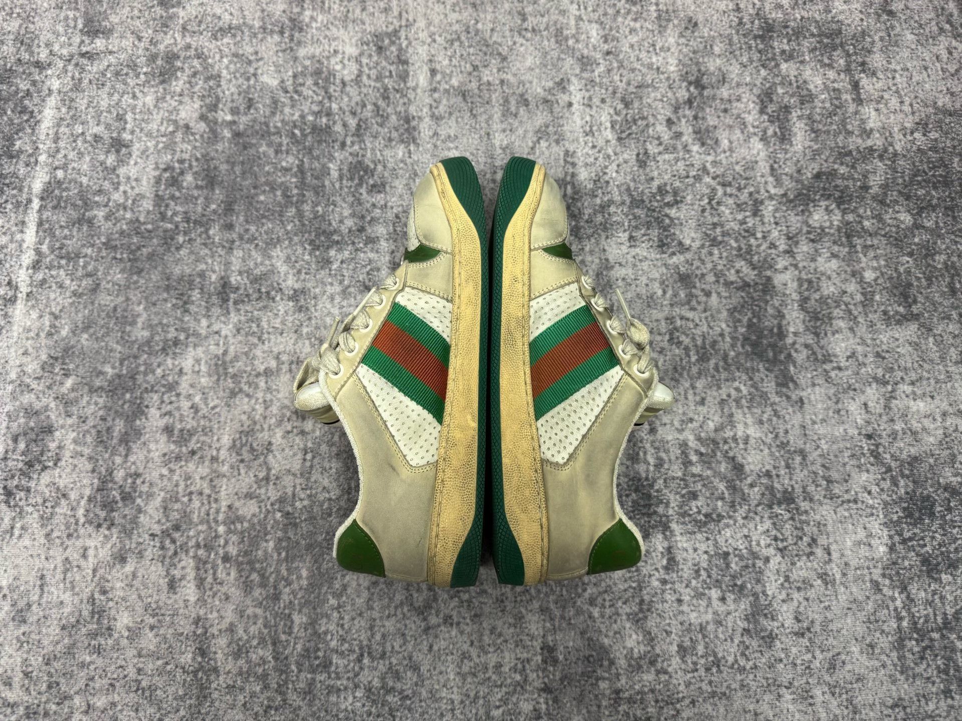 Gucci Gucci Red Green Dirty Shoes Size US 5.5 / IT 35.5 - 4 Thumbnail