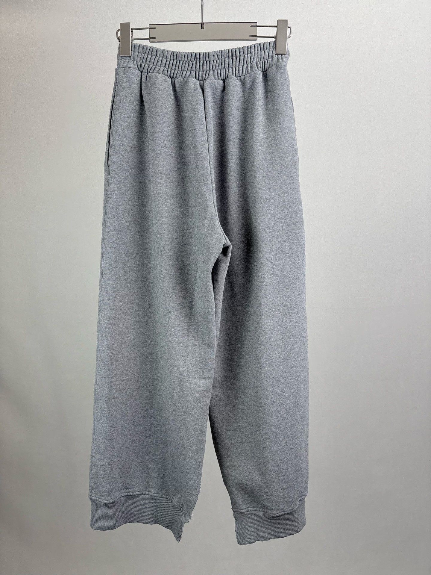 Maison Margiela MAISON MARGIELA Gray Split-Hem Sweatpants Size 22" - 2 Thumbnail