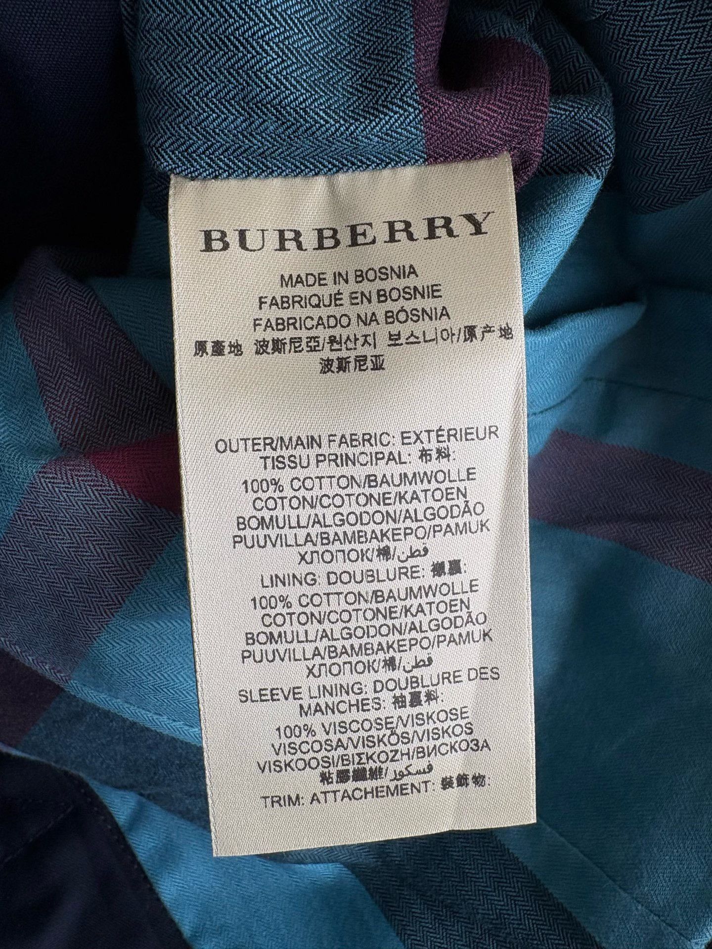 Burberry Burberry Check Lining Trench Coat Size XXS / US 00 / IT 34 - 5 Thumbnail