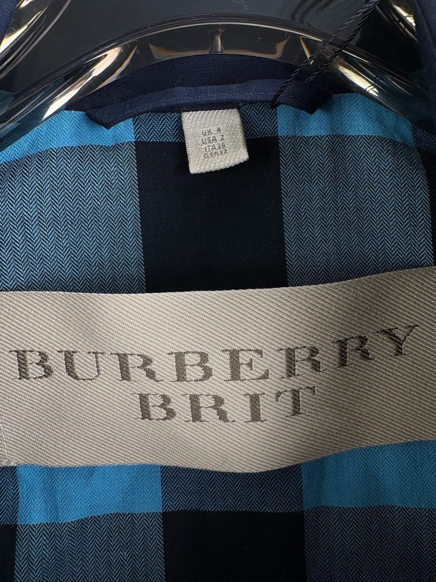 Burberry Burberry Check Lining Trench Coat Size XXS / US 00 / IT 34 - 4 Thumbnail
