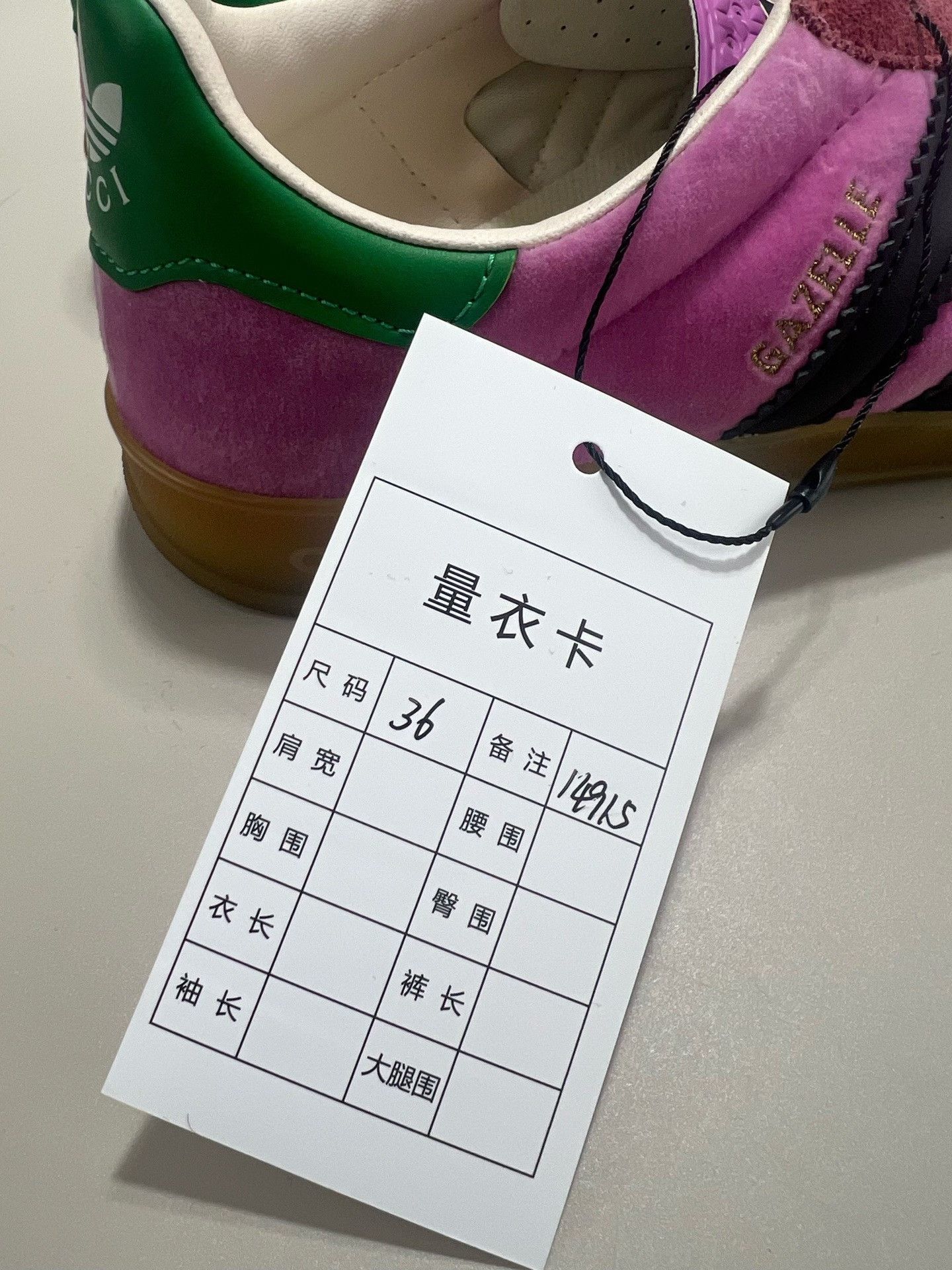 Gucci Gucci x Adidas Pink Training Shoes Size US 5 / IT 35 - 8 Thumbnail