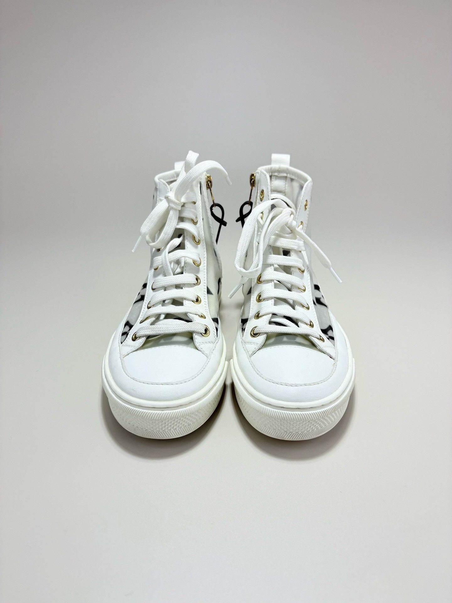 Louis Vuitton Louis Vuitton Stellar High-Top Sneakers Size US 5.5 / IT 35.5 - 2 Thumbnail