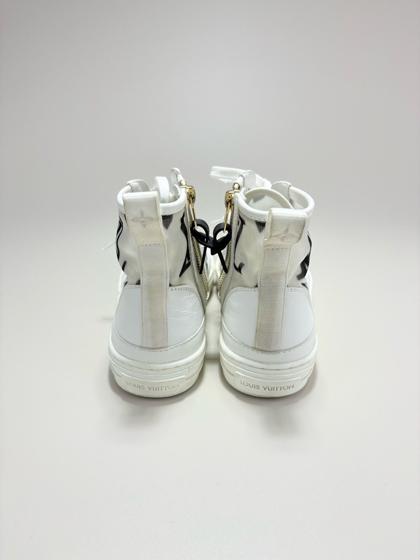 Louis Vuitton Louis Vuitton Stellar High-Top Sneakers Size US 5.5 / IT 35.5 - 3 Thumbnail