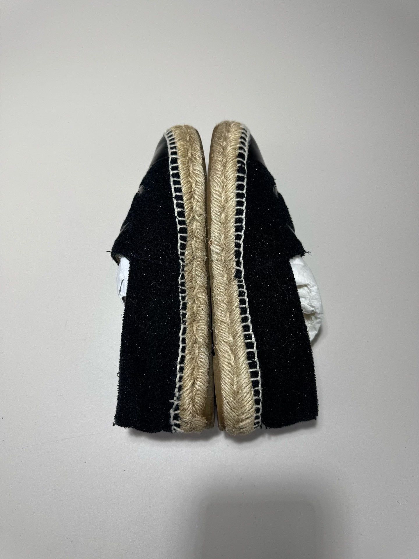 Chanel CHANEL Patent Leather Espadrilles Size US 7 / IT 37 - 4 Thumbnail