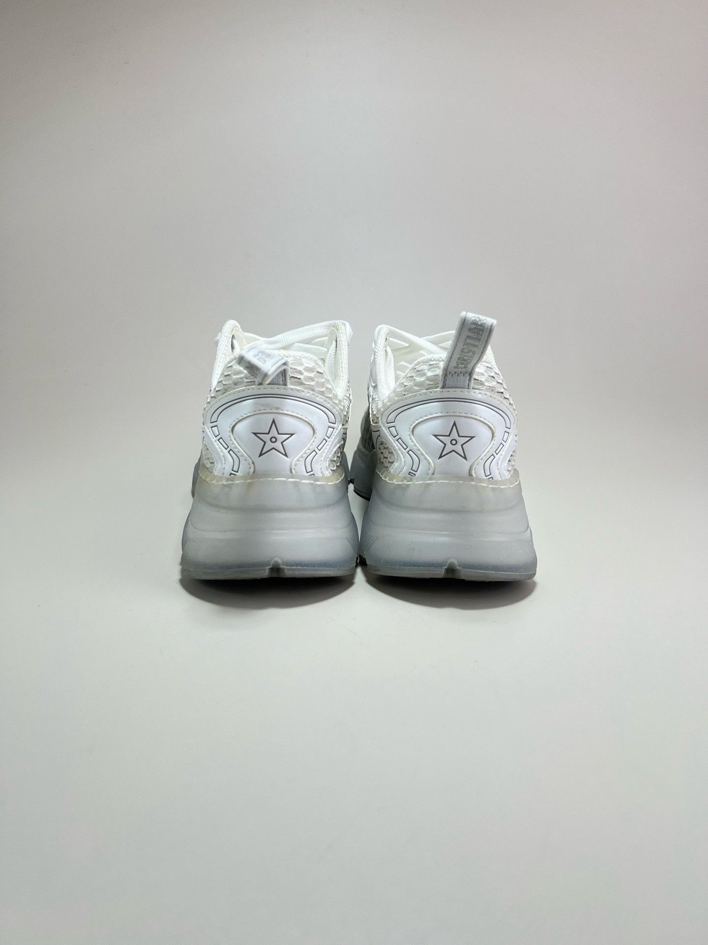Dior Dior Gray White Monogram Sneakers Size US 7.5 / IT 37.5 - 3 Thumbnail