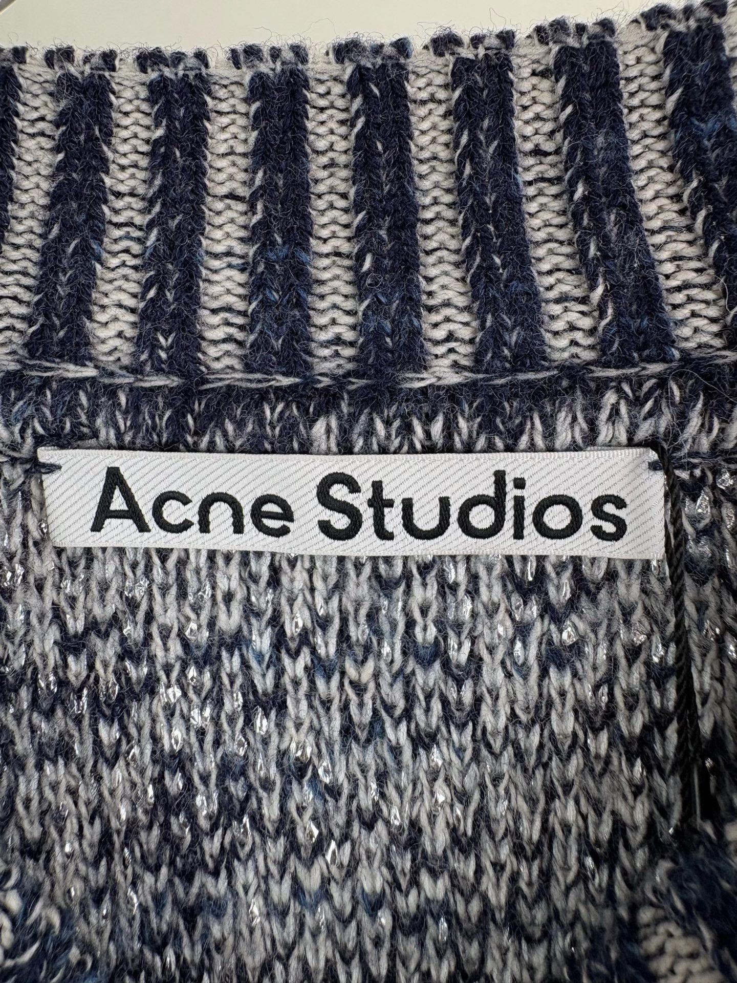 Acne Studios Acne Studios Back Heart Cable Knit Sweater Size M / US 6-8 / IT 42-44 - 3 Thumbnail