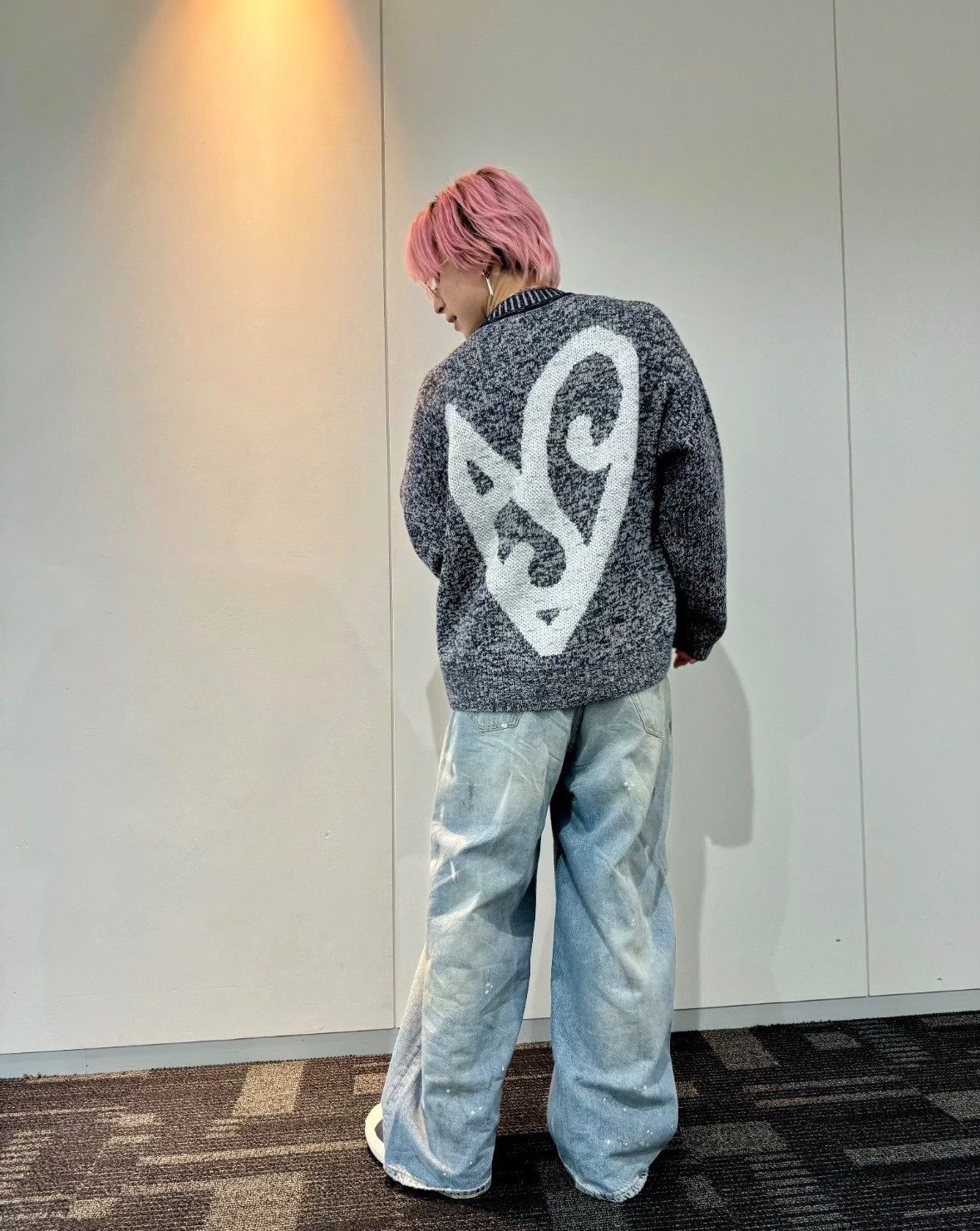 Acne Studios Acne Studios Back Heart Cable Knit Sweater Size M / US 6-8 / IT 42-44 - 7 Thumbnail