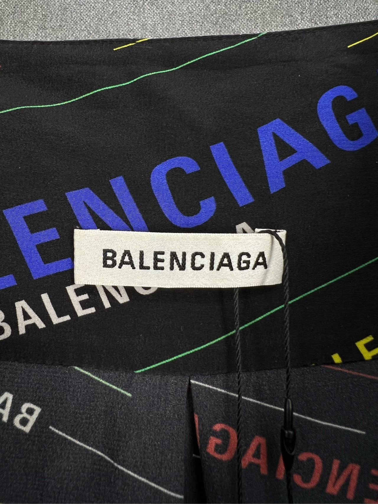 Balenciaga Balenciaga Colorful Logo Shirt Size XXS / US 00 / IT 34 - 3 Thumbnail