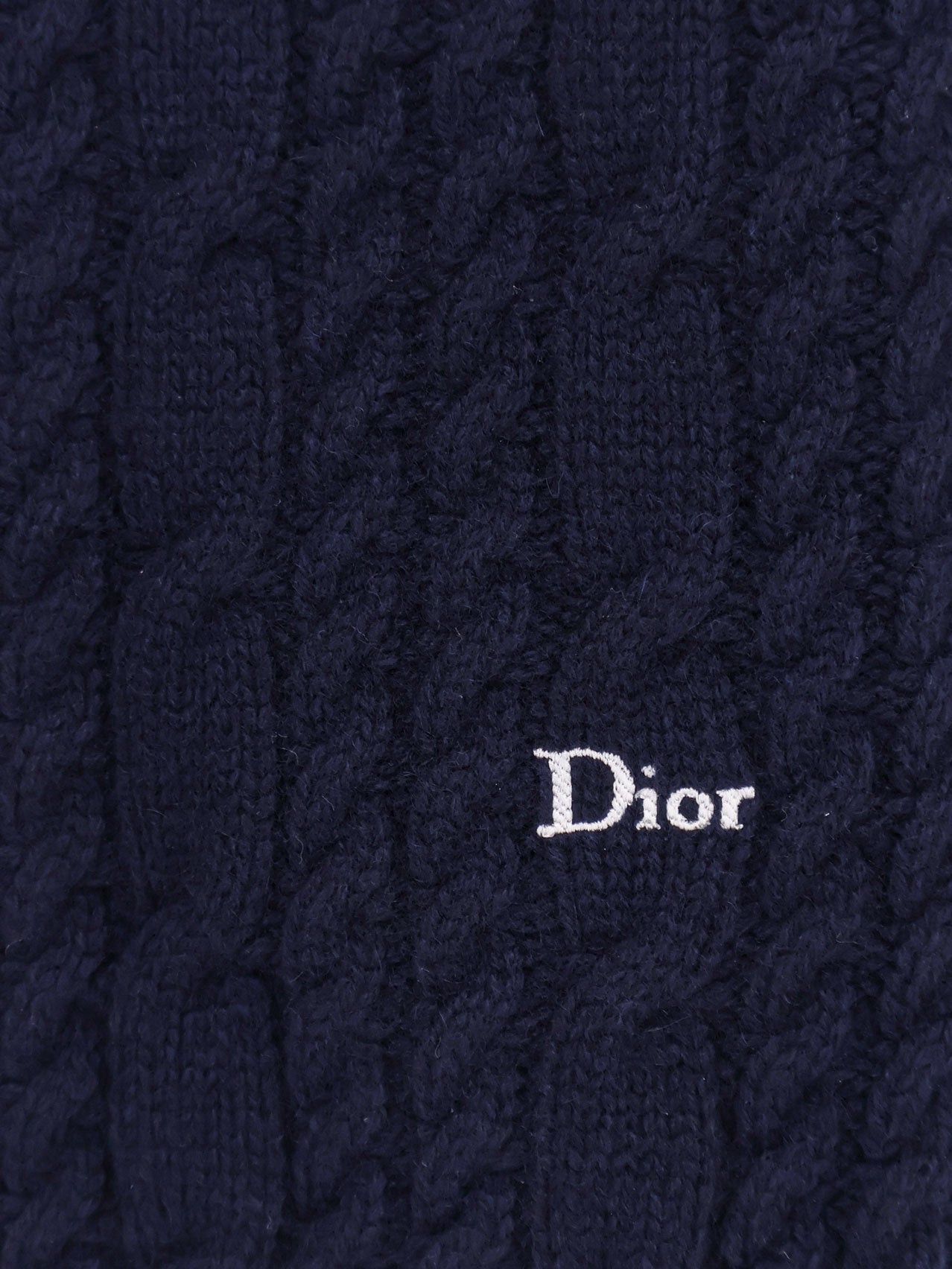 Dior Cable-Knit Cashmere Sweater Size US L / EU 52-54 / 3 - 3 Thumbnail
