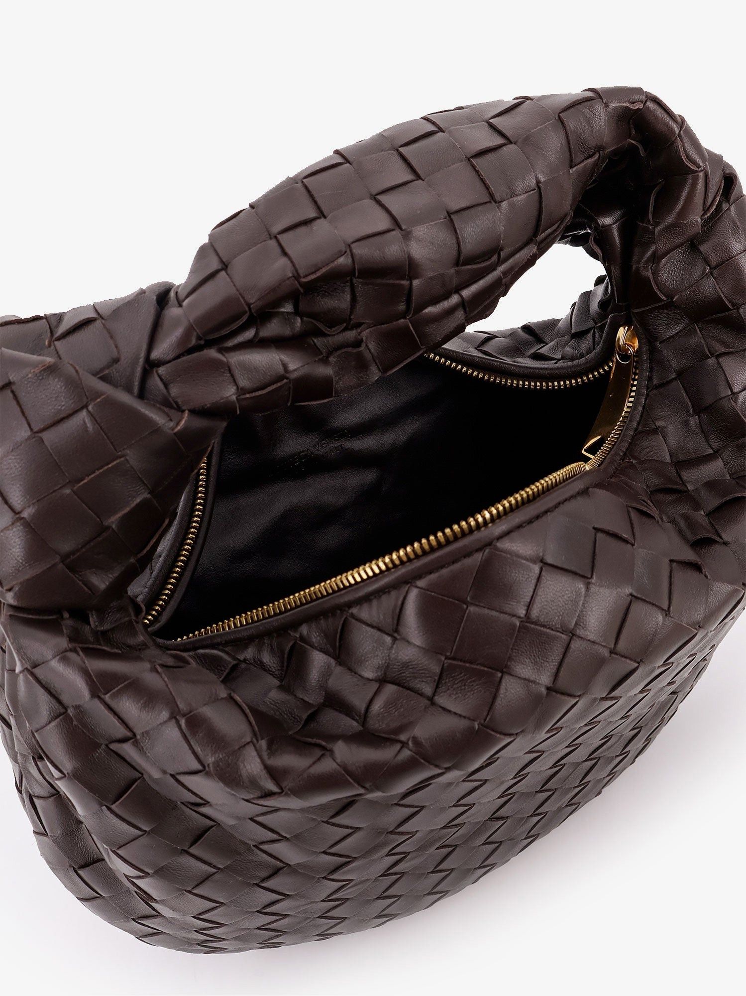 Bottega Veneta Jodie Small Leather Handbag With Intrecciato Motif Size ONE SIZE - 4 Thumbnail