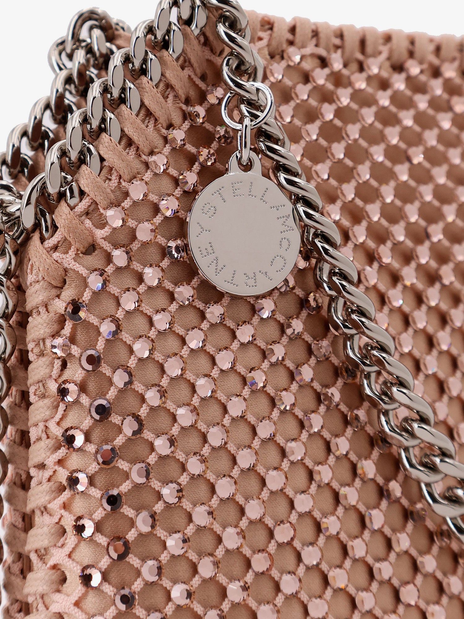 Stella McCartney Falabella Mini Mesh And Crystal Crossbody Bag Size ONE SIZE - 5 Thumbnail