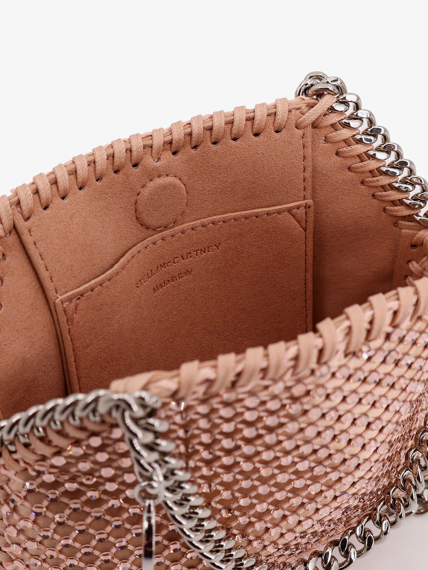 Stella McCartney Falabella Mini Mesh And Crystal Crossbody Bag Size ONE SIZE - 4 Thumbnail