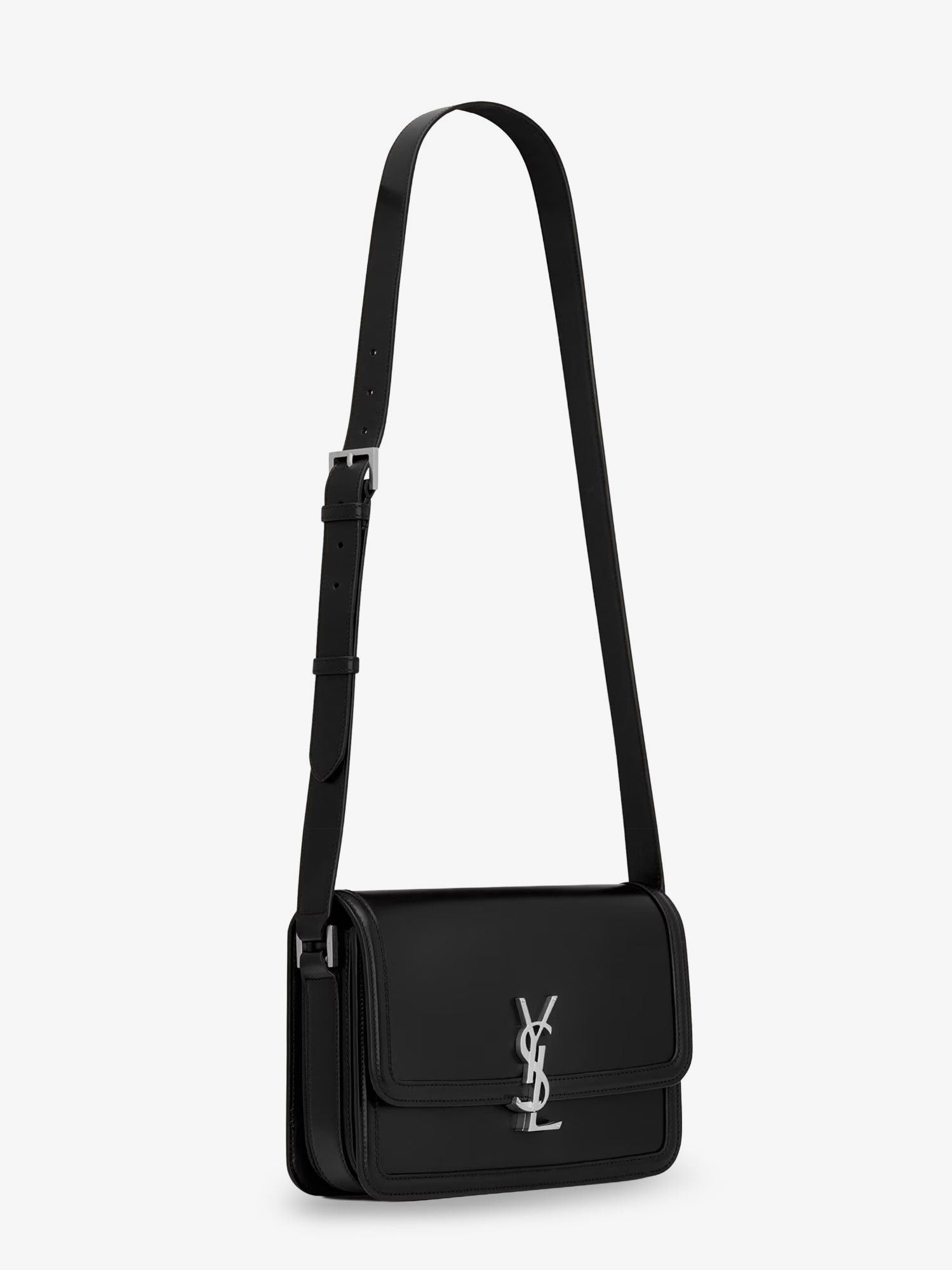 Saint Laurent Paris Satchel Solferino Medium Leather Crossbody Bag Size ONE SIZE - 4 Thumbnail